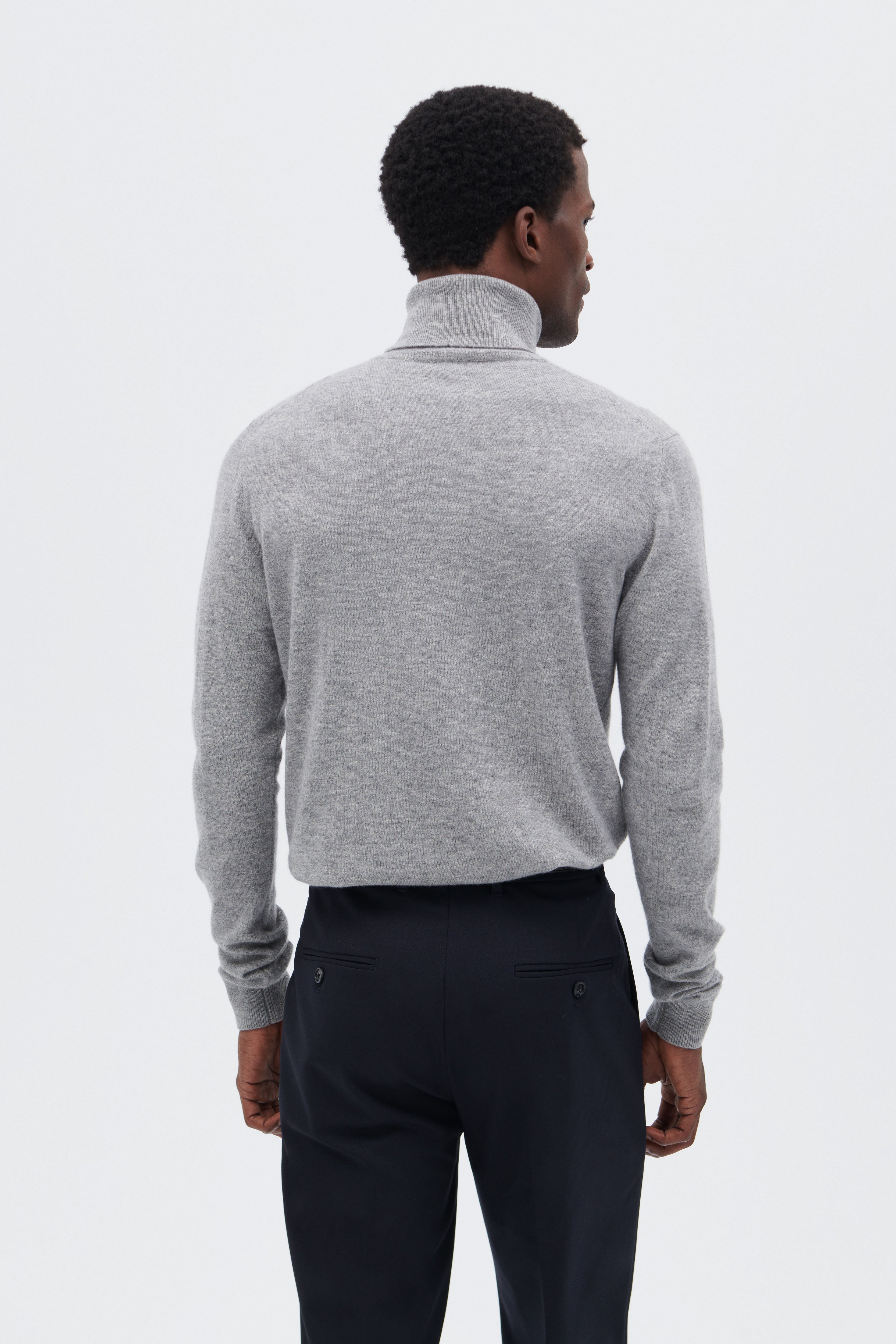 Cashmere Rollkragen-Pullover