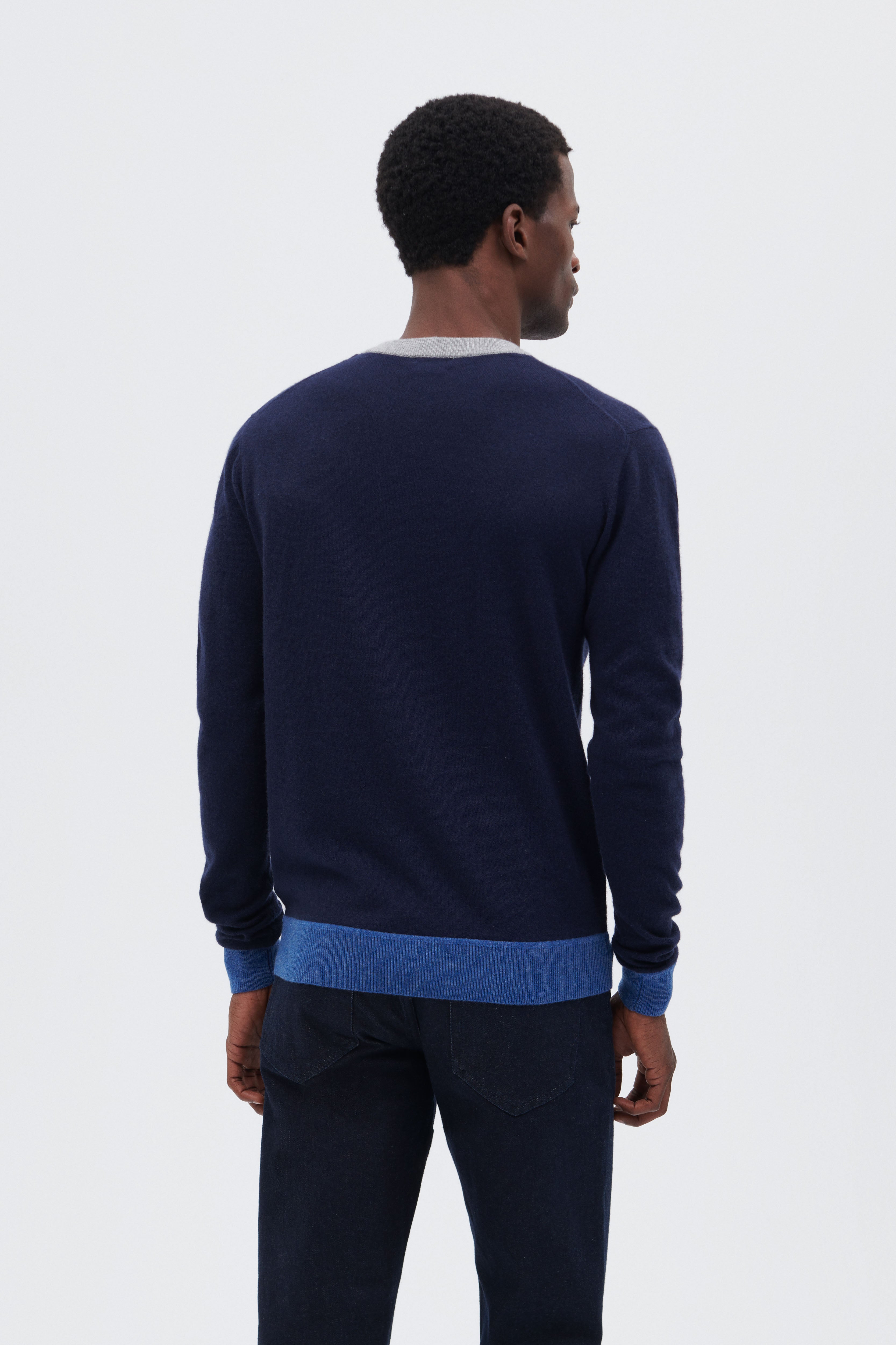 Cashmere Rundhalsausschnitt-Pullover