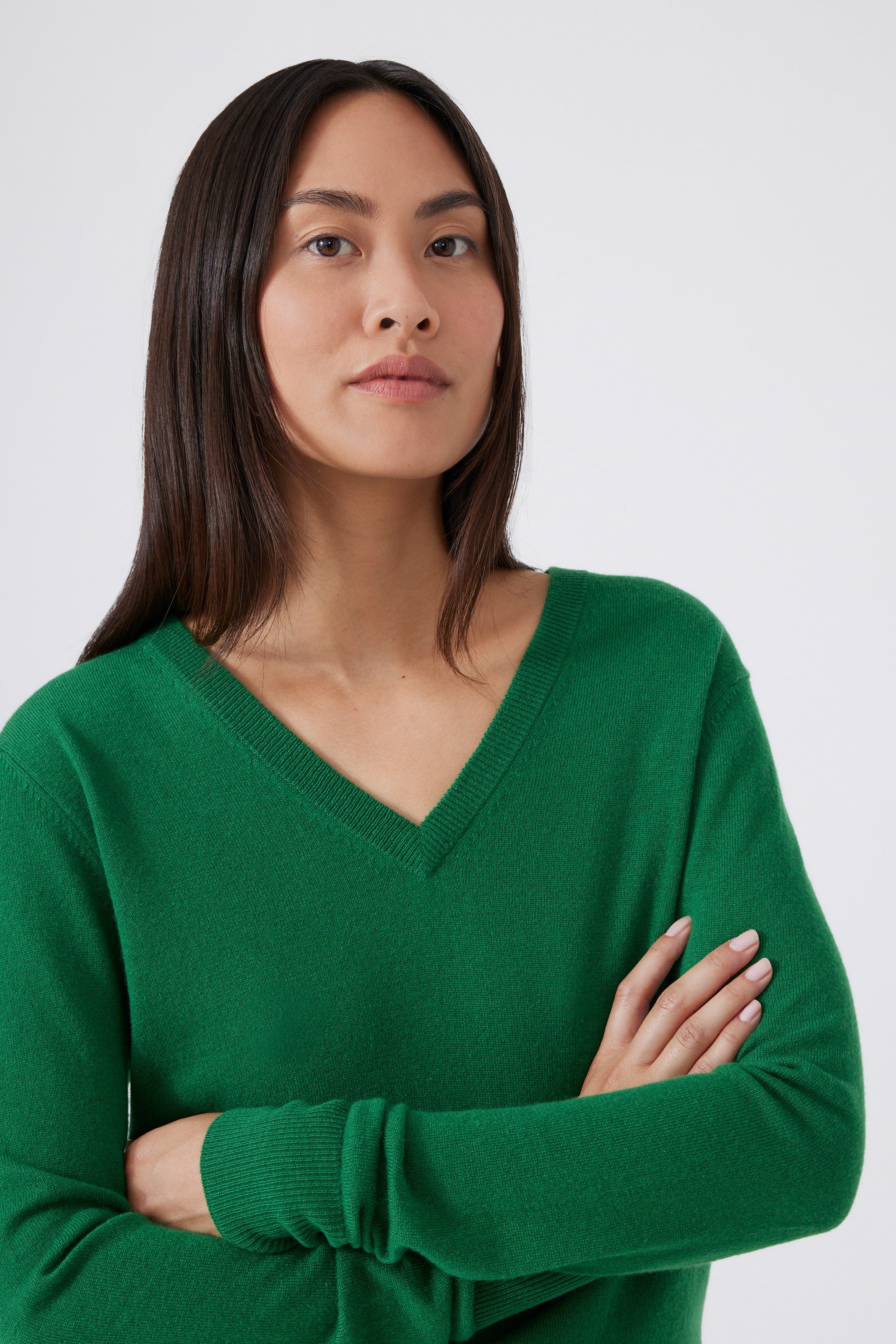  Cashmere V-neck Sweater