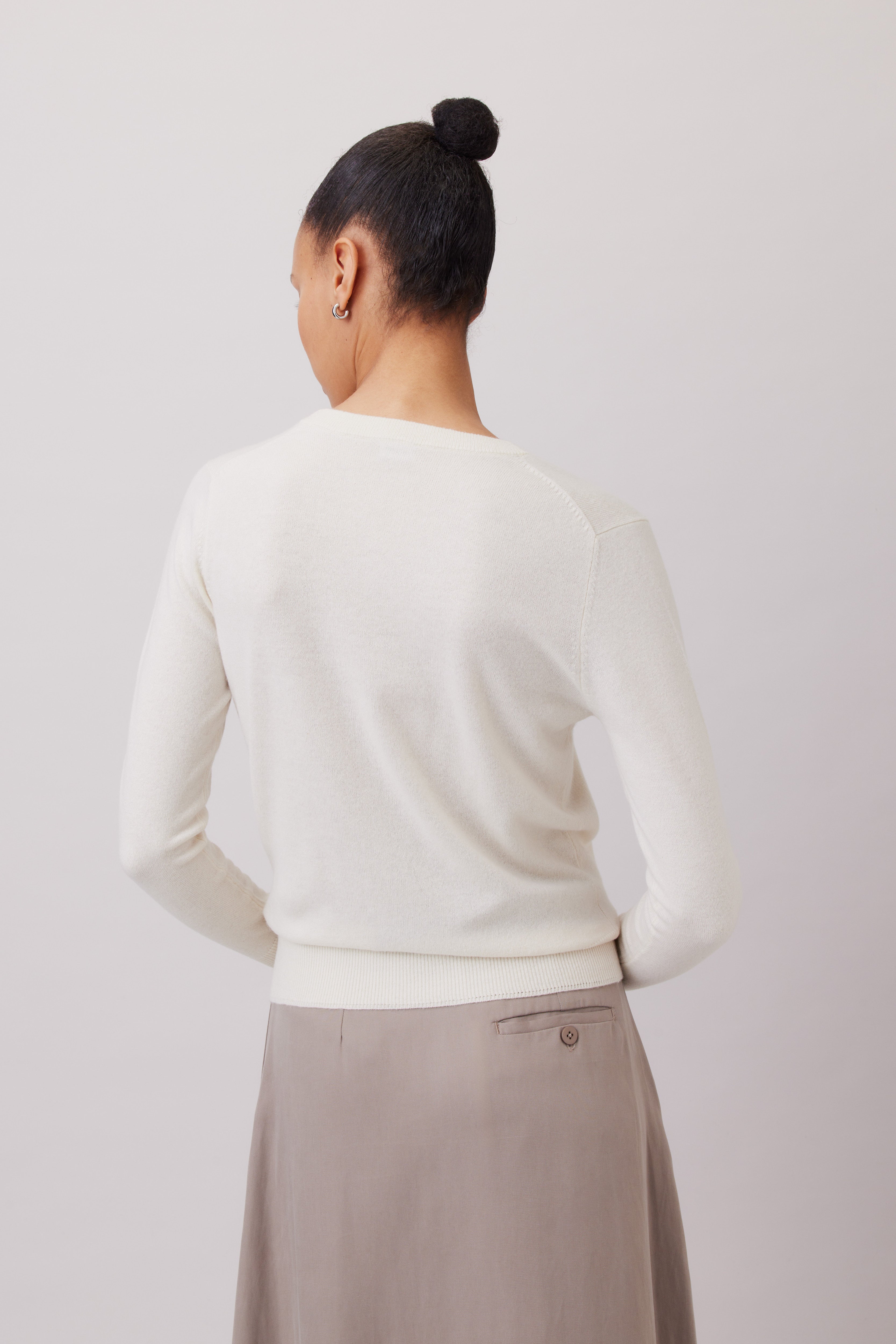 Cashmere V-neck Sweater