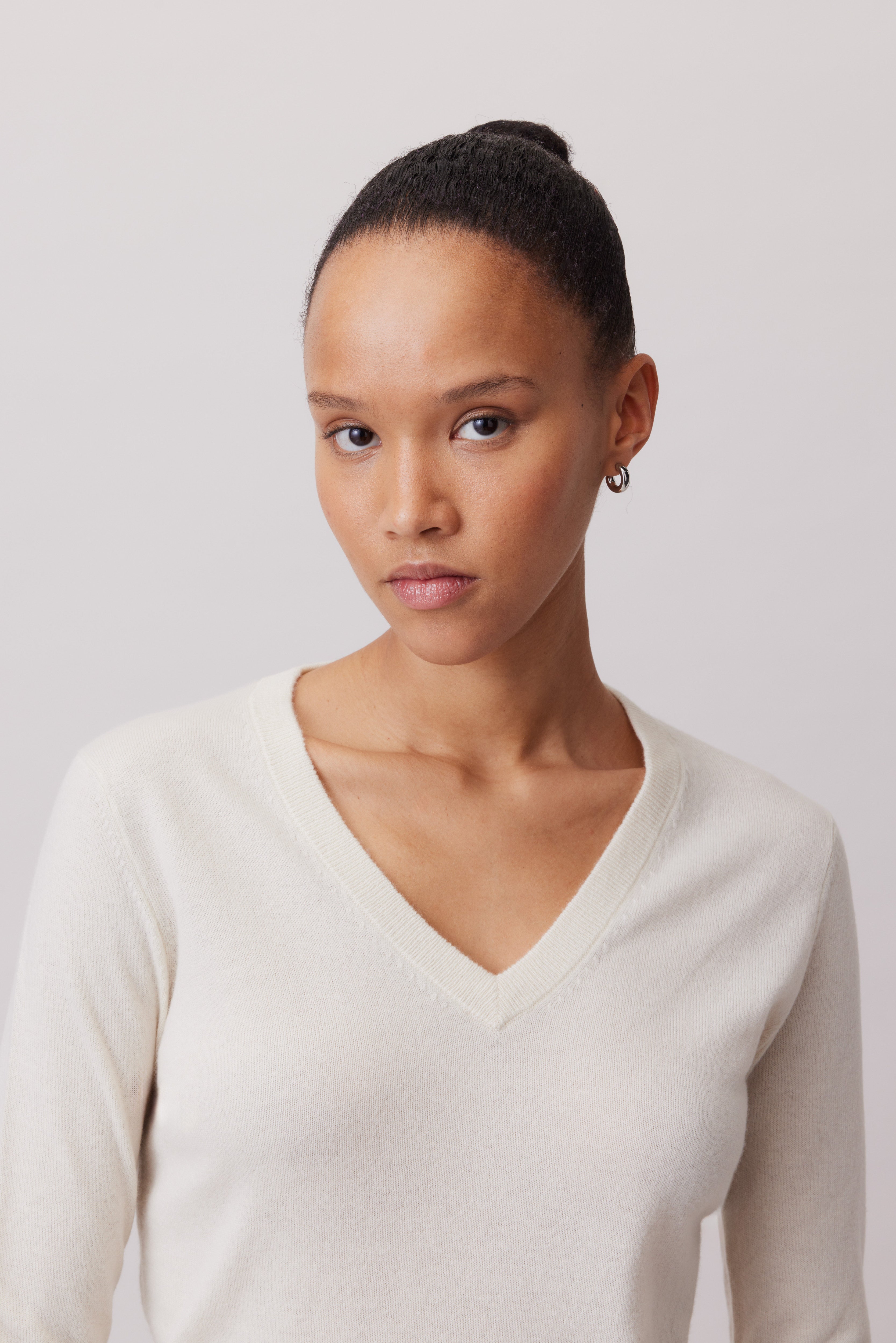 Cashmere V-neck Sweater