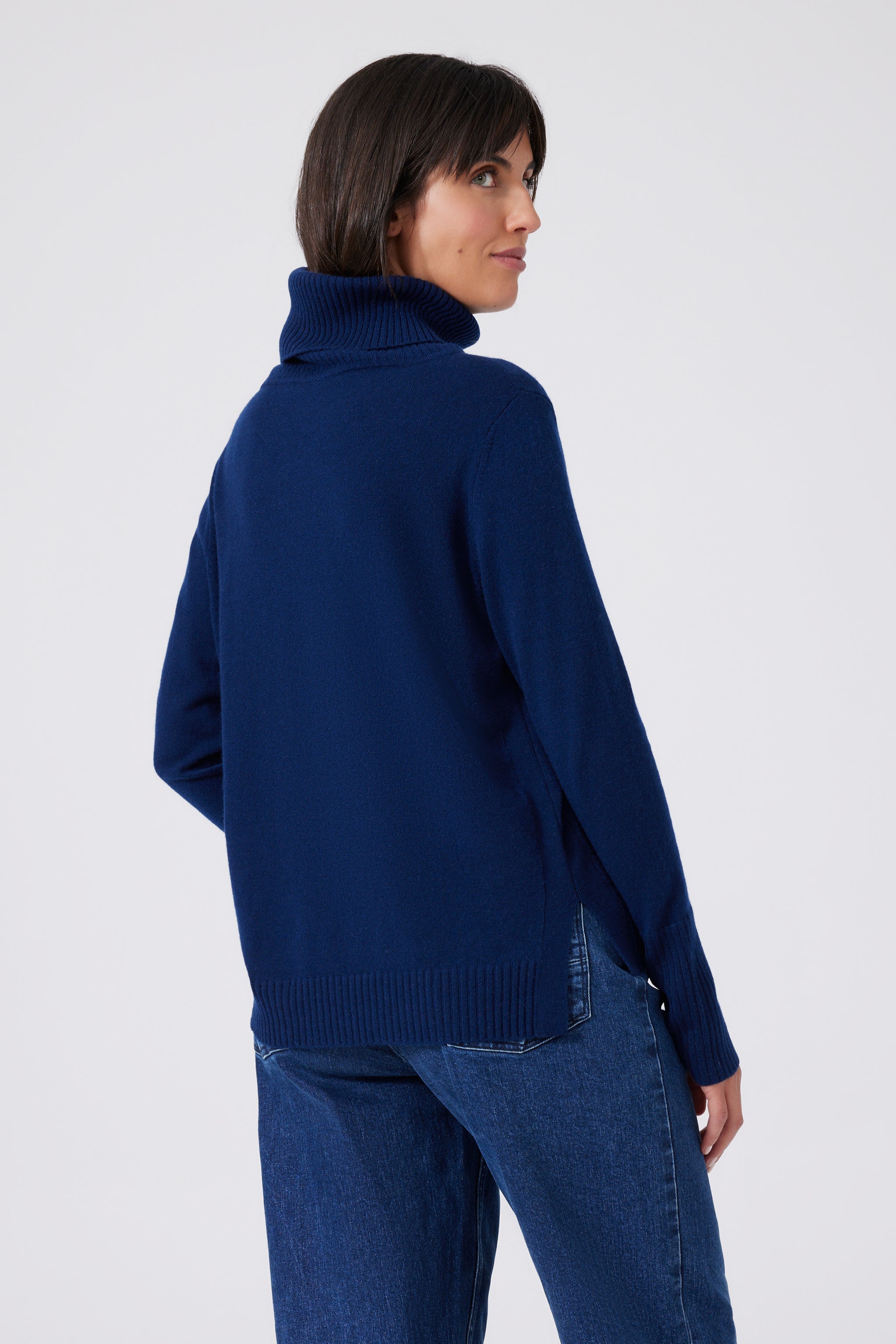 Rollkragenpullover aus Cashmere