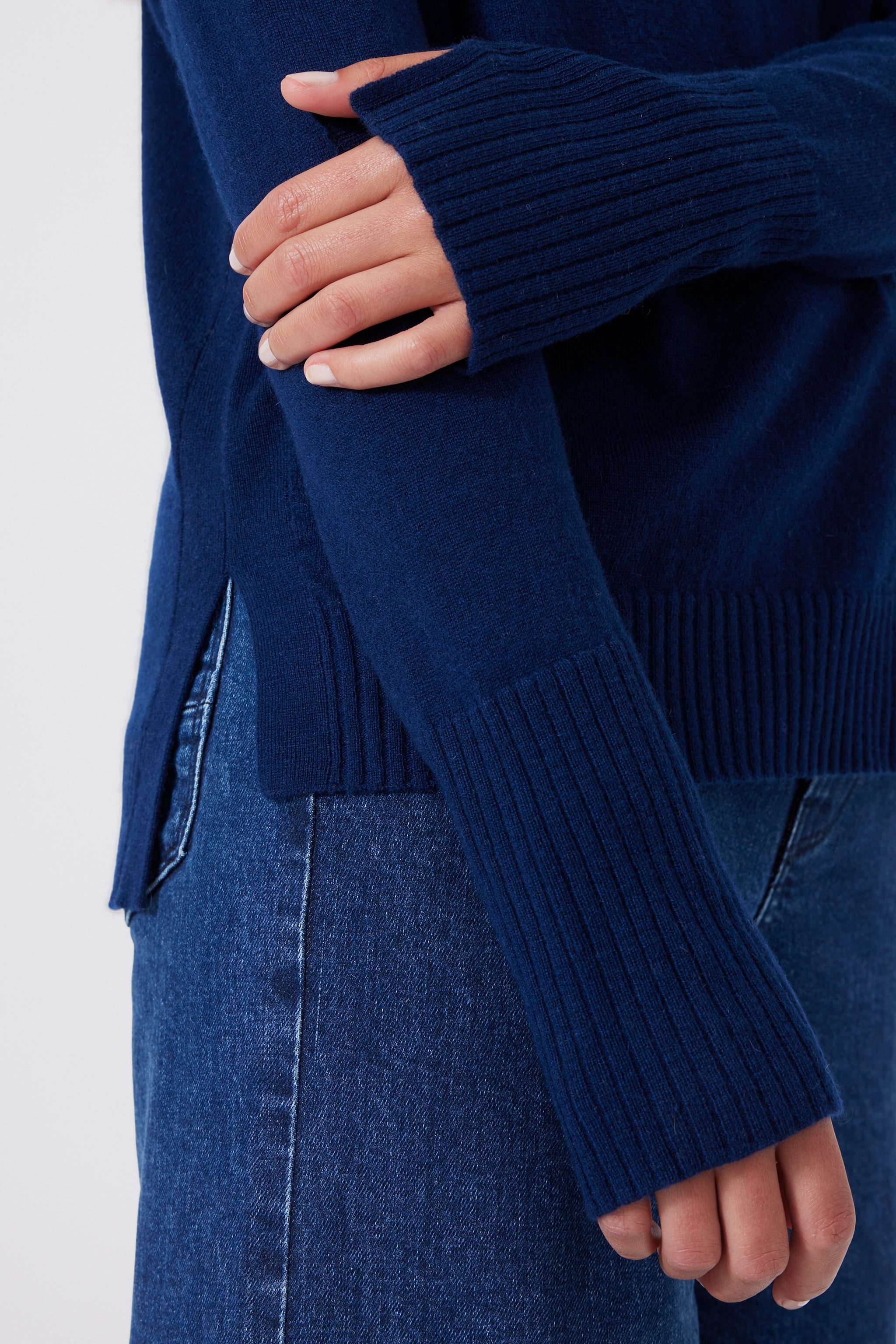 Rollkragenpullover aus Cashmere