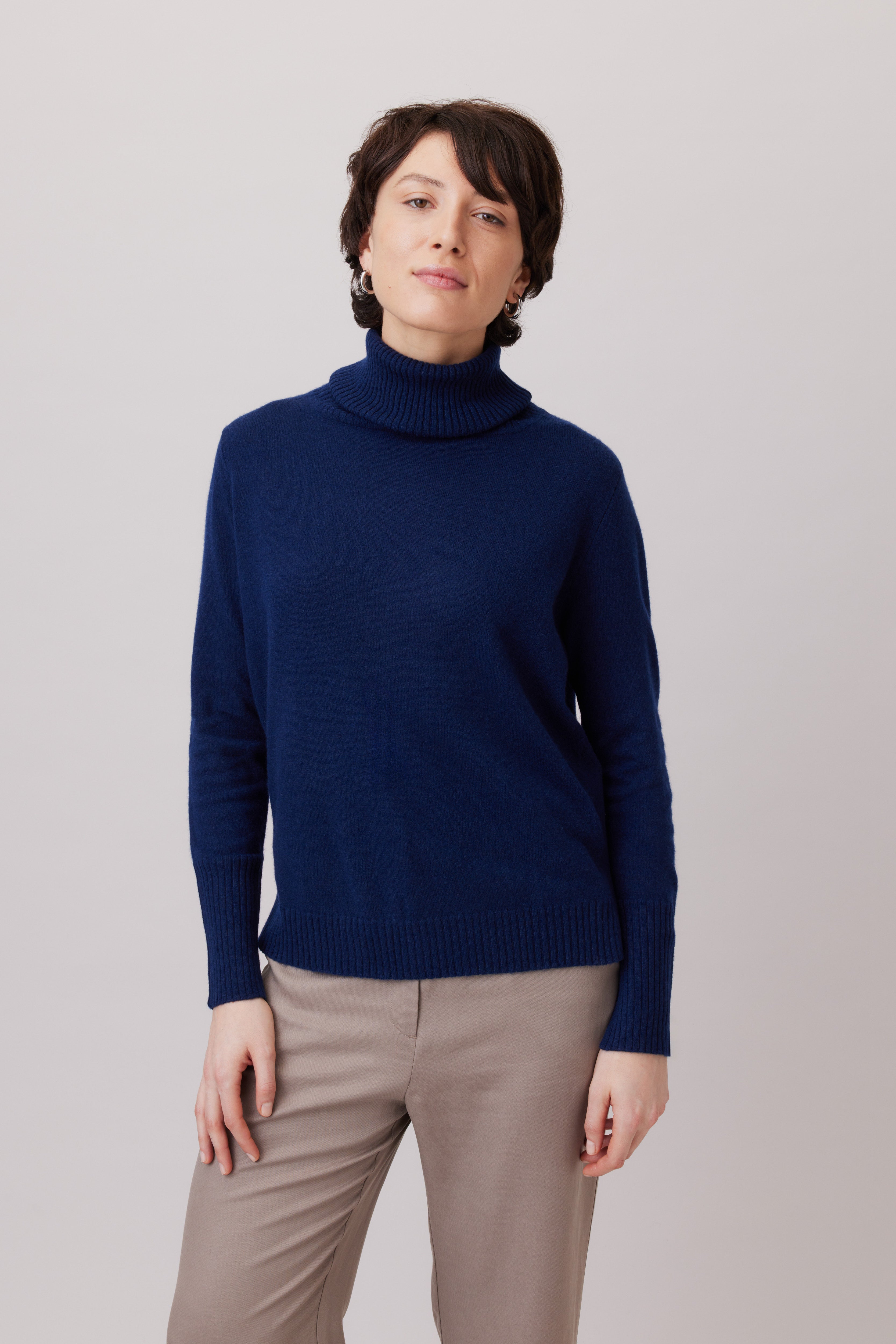 Rollkragenpullover aus Cashmere