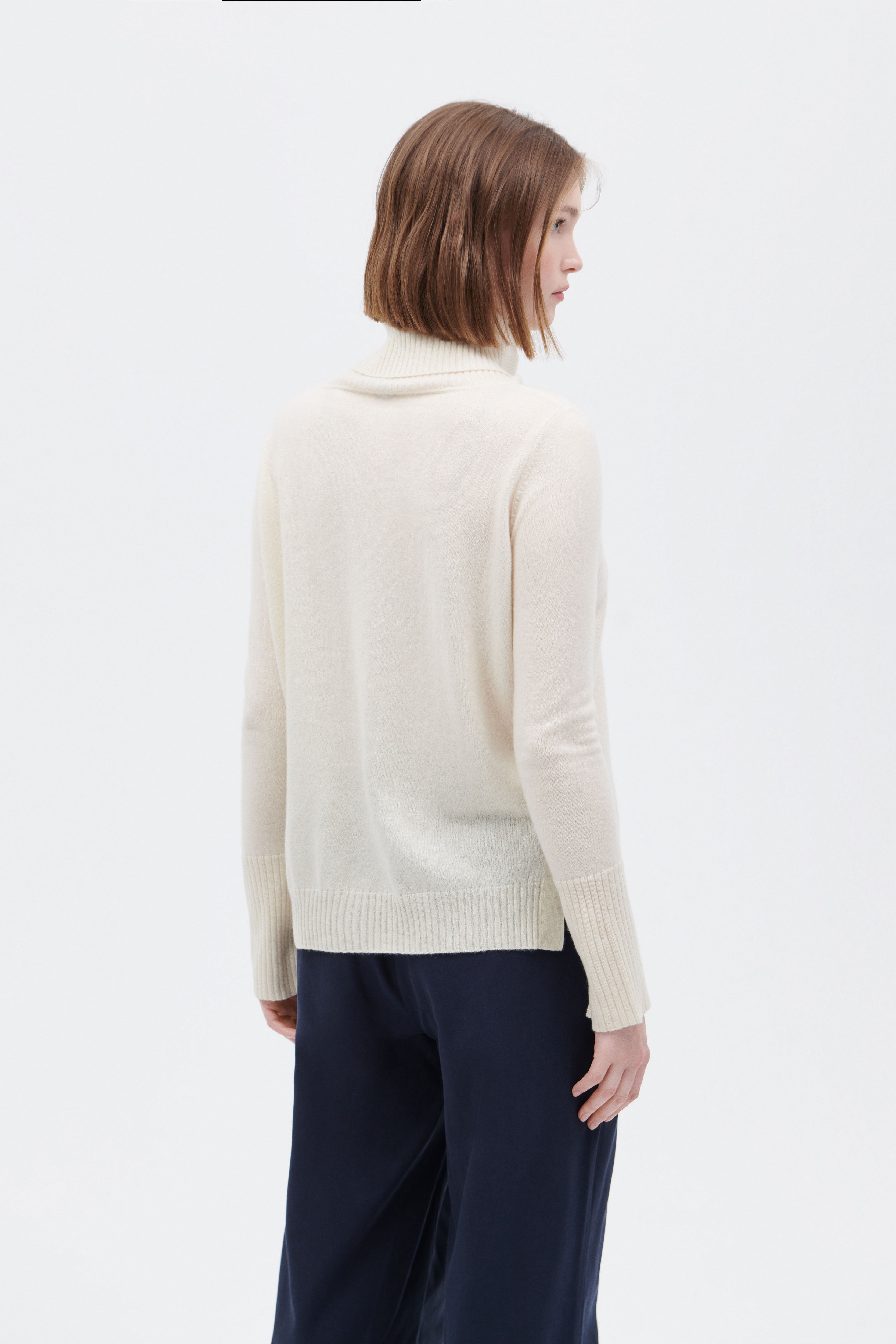 Rollkragenpullover aus Cashmere