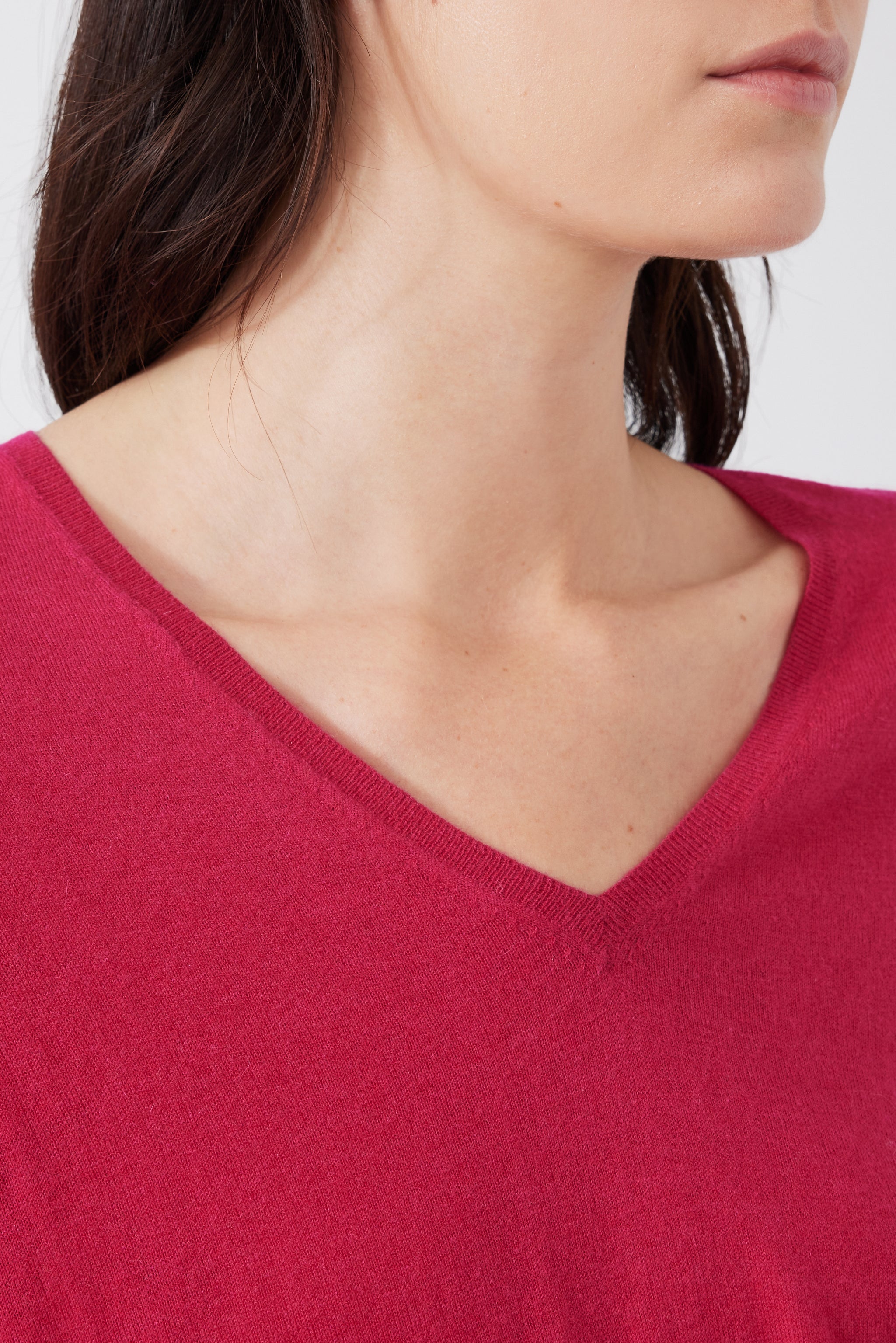 Ultra Light Cashmere V-neck Sweater