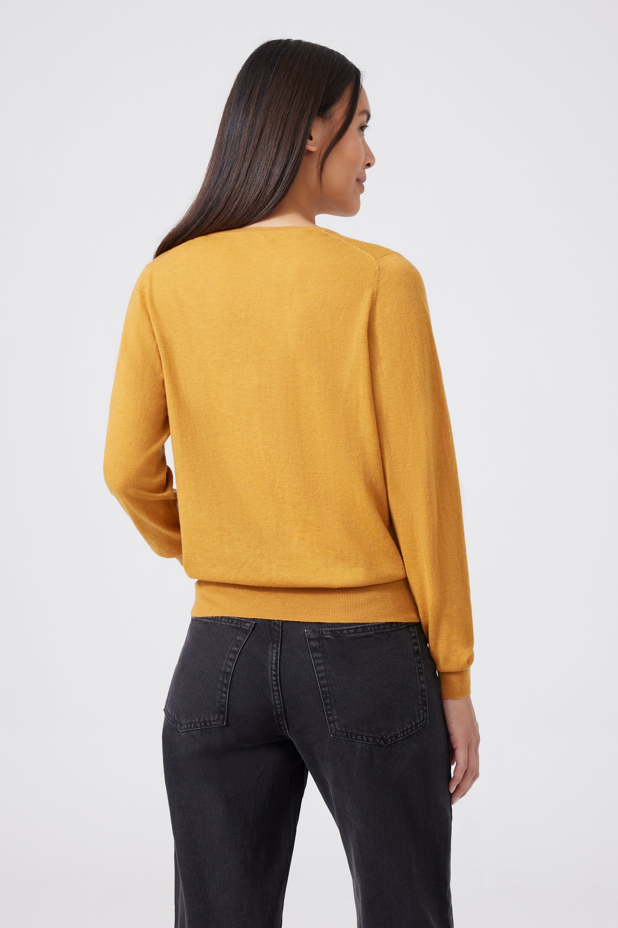 Ultra Light Cashmere V-neck Sweater