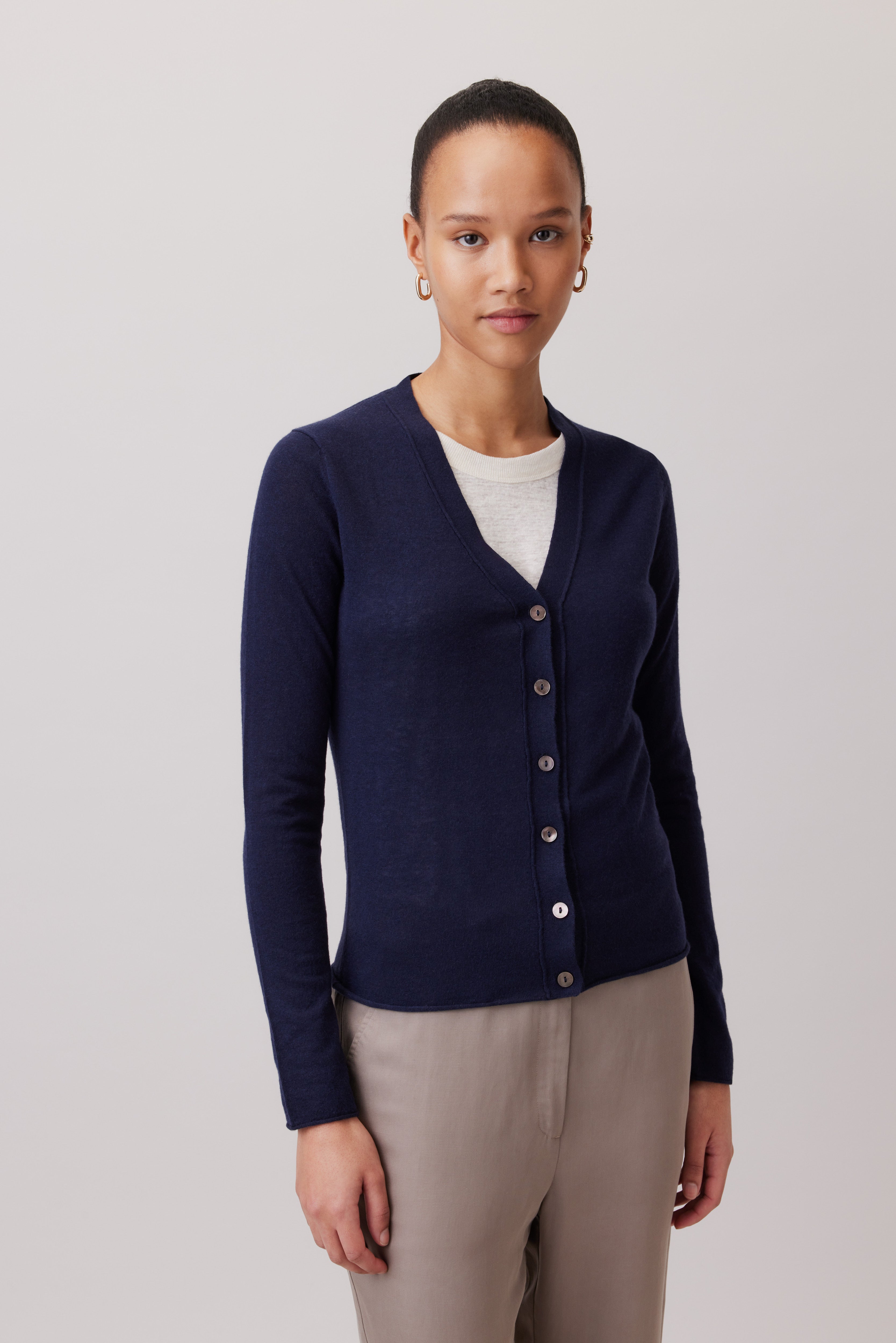 Cardigan aus leichtem Cashmere