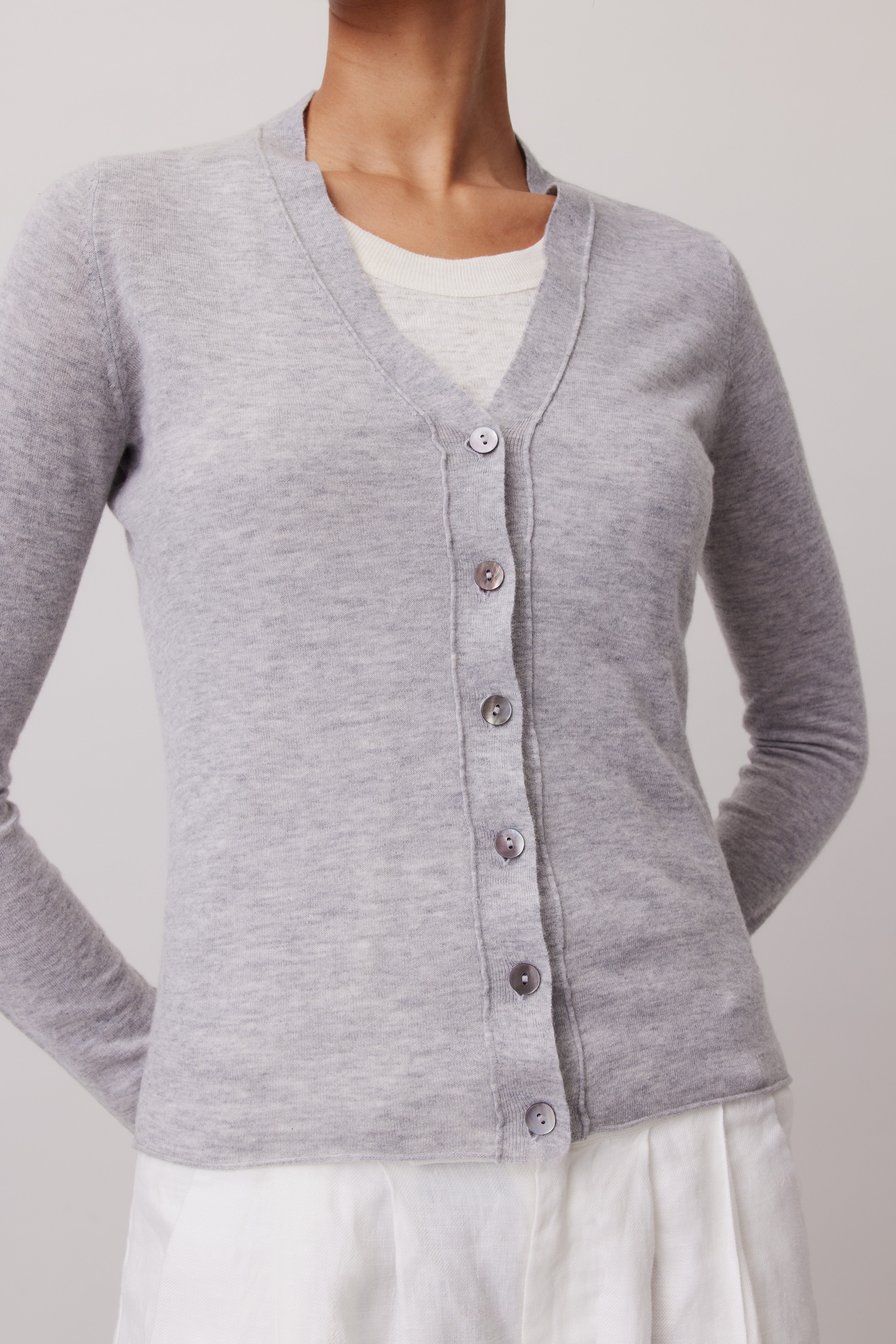 Cardigan aus leichtem Cashmere