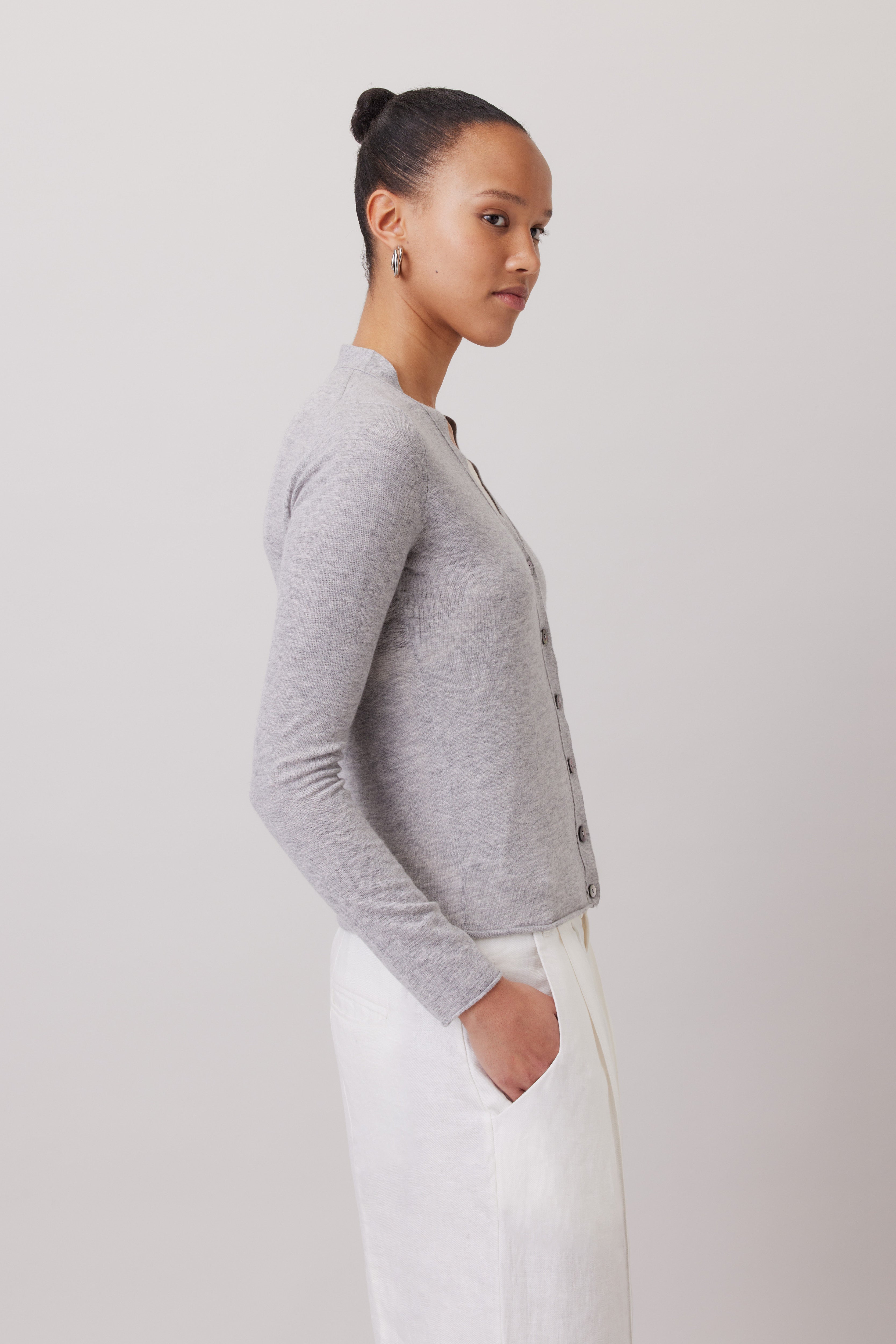 Ultra Light Cashmere Cardigan