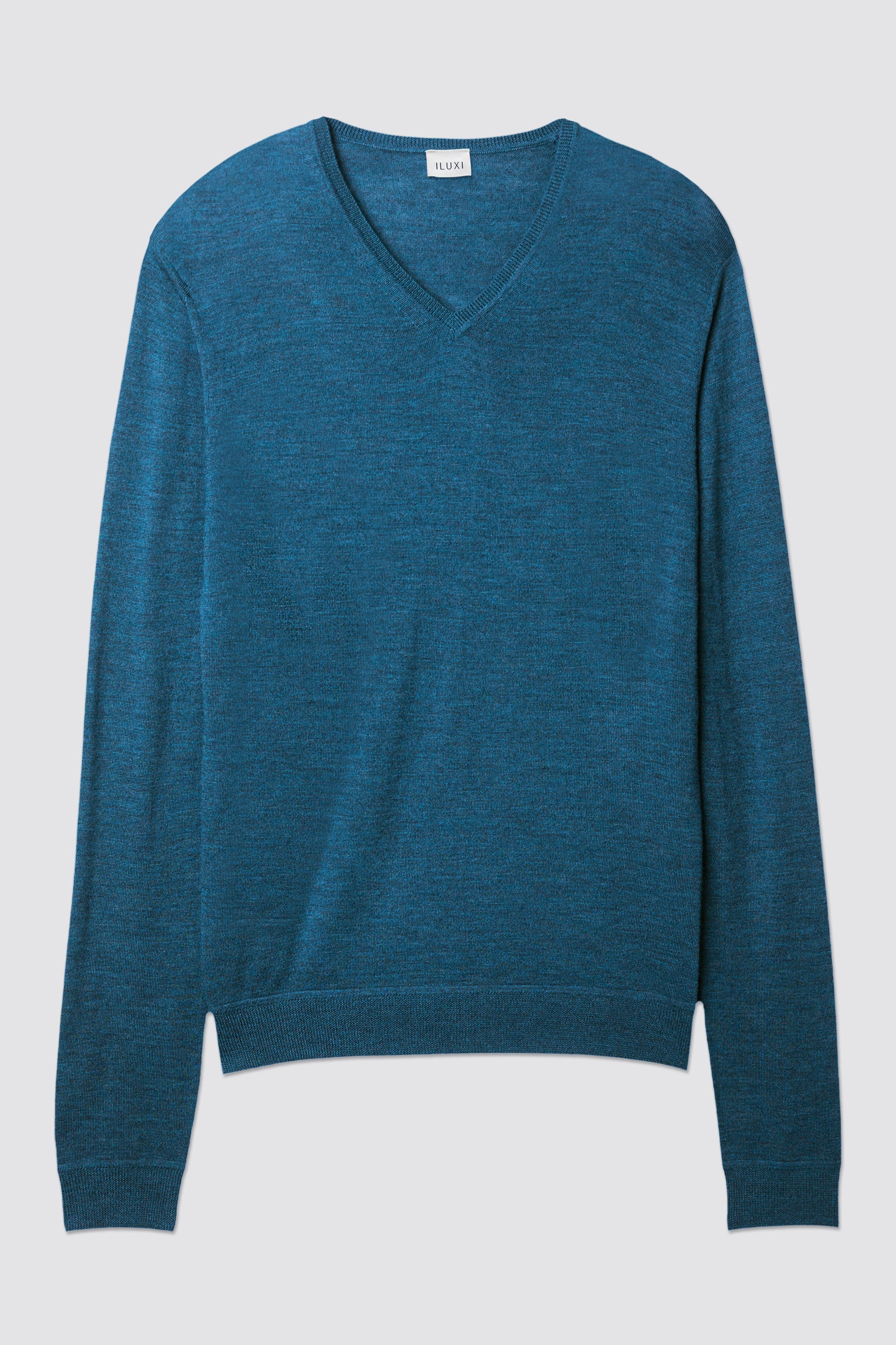 Extra Fine Merino Wool V-neck Sweater