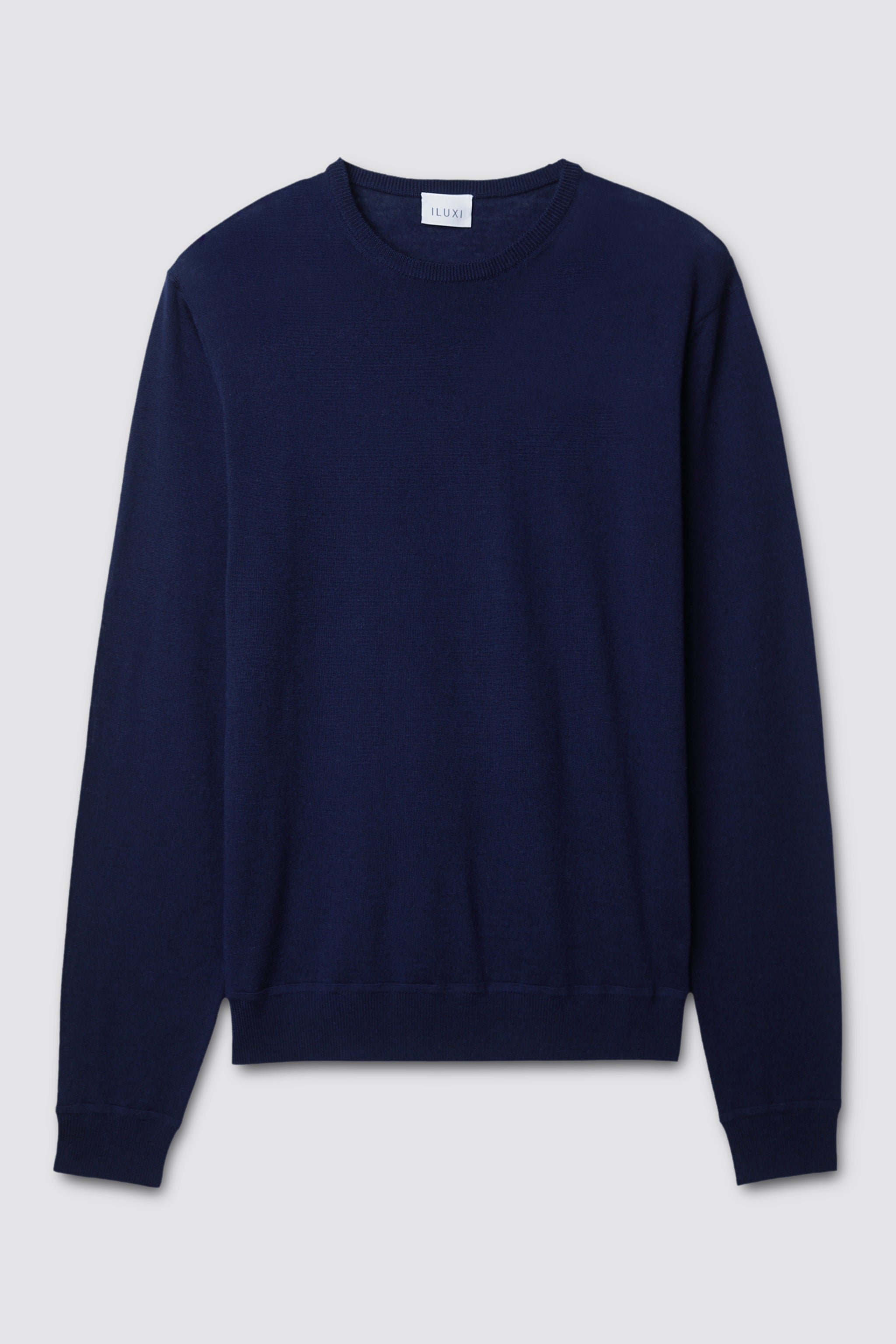 Extra Fine Merino Wool Round Neck Sweater