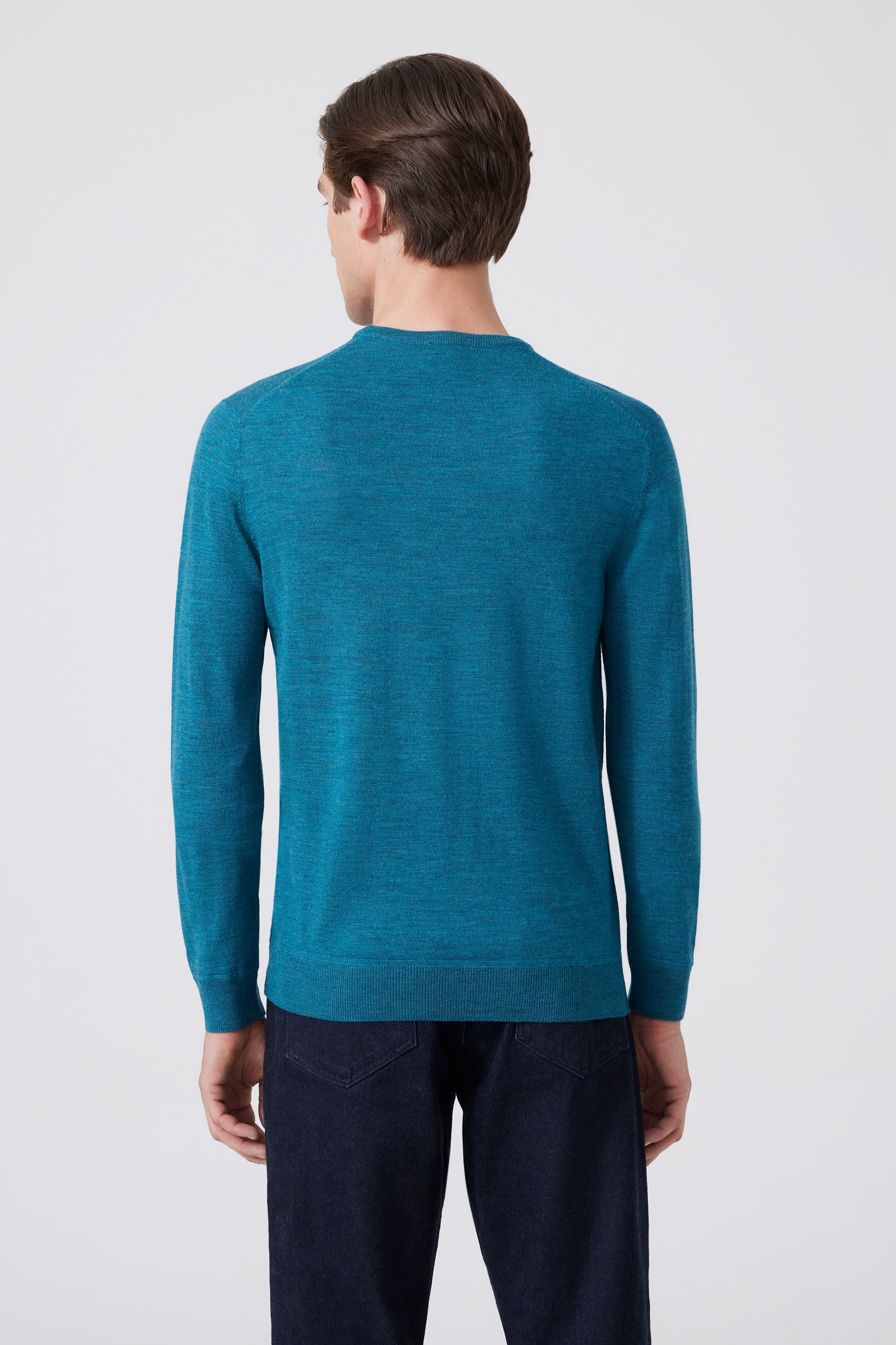 Extra Fine Merino Wool Round Neck Sweater