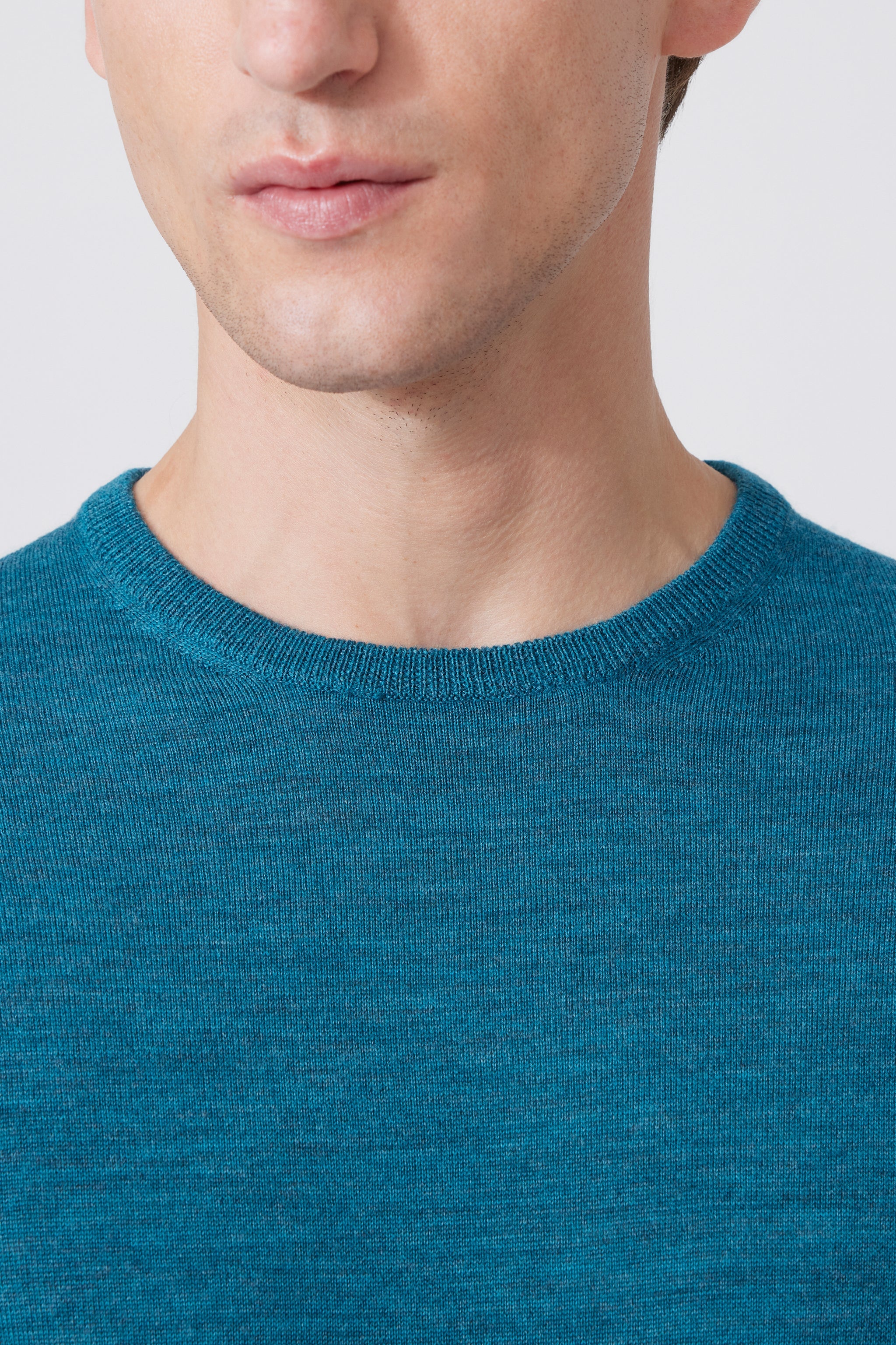 Extra Fine Merino Wool Round Neck Sweater