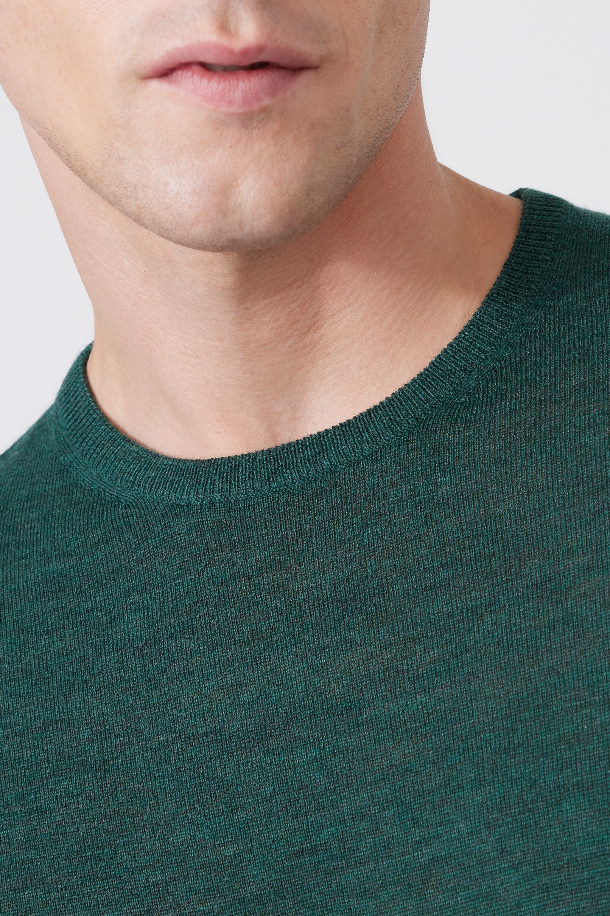 Extra Fine Merino Wool Round Neck Sweater