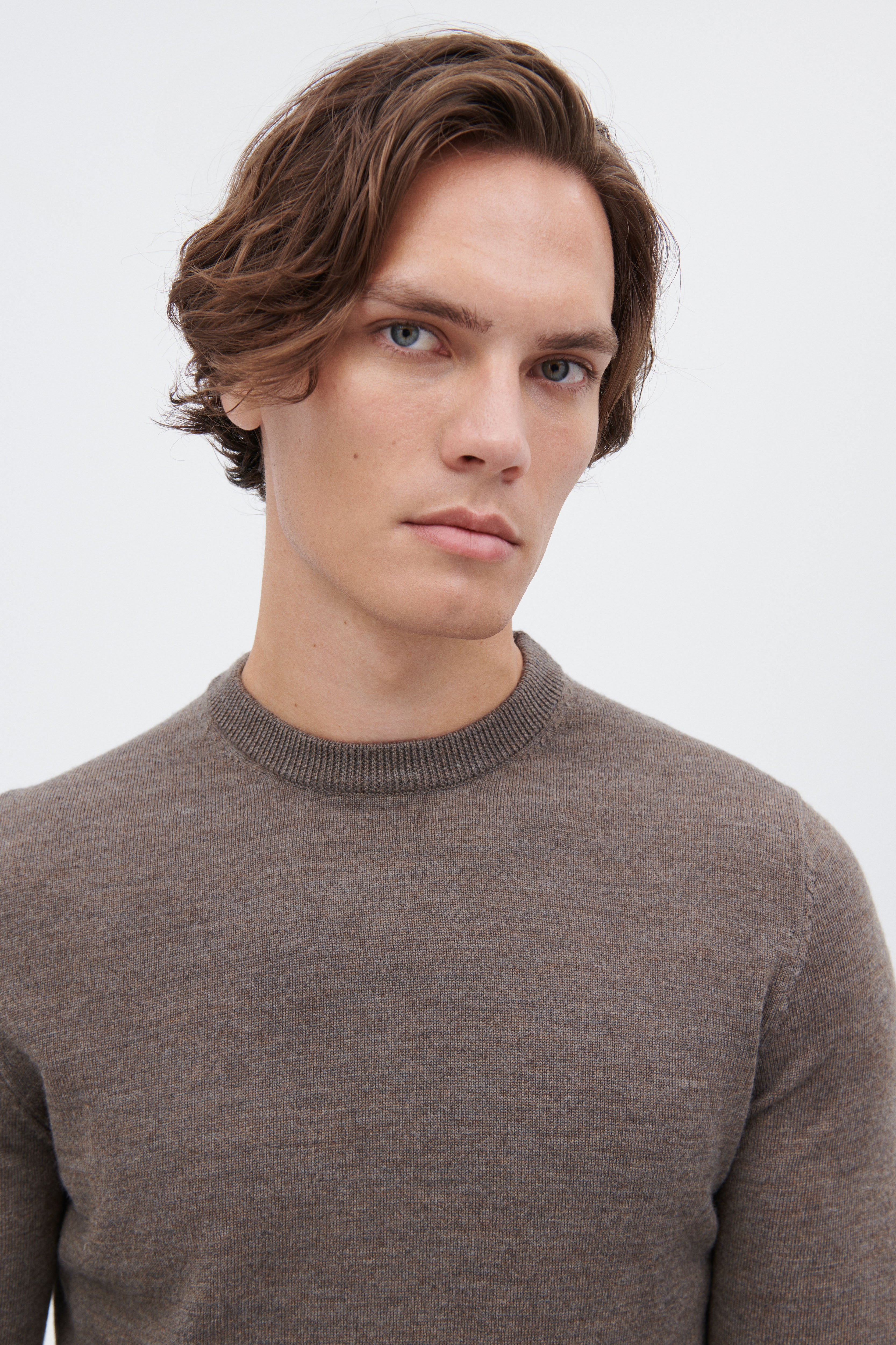 Extra Fine Merino Wool Round Neck Sweater