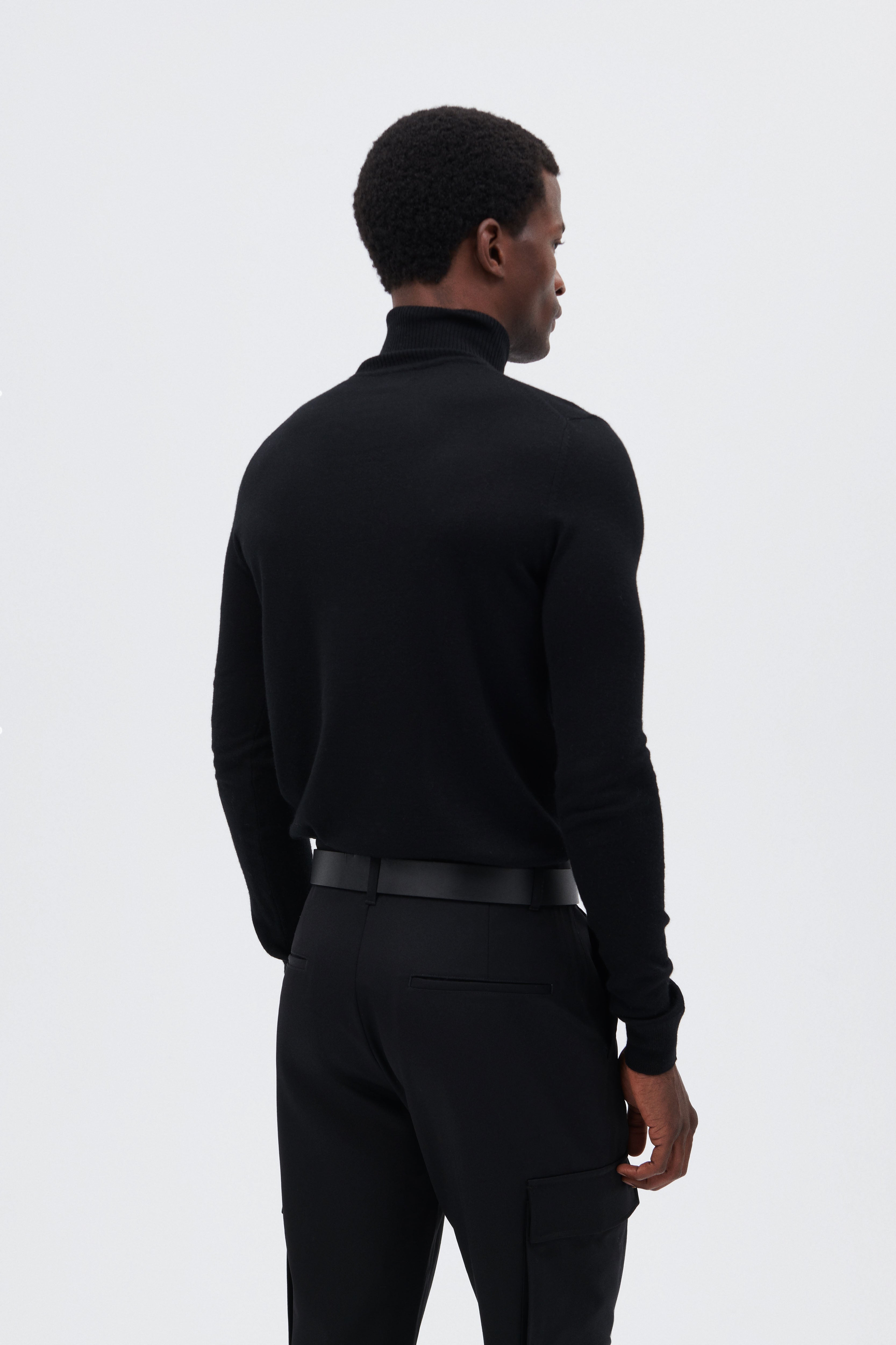 Extra Fine Merino Wool Rollkragenpullover