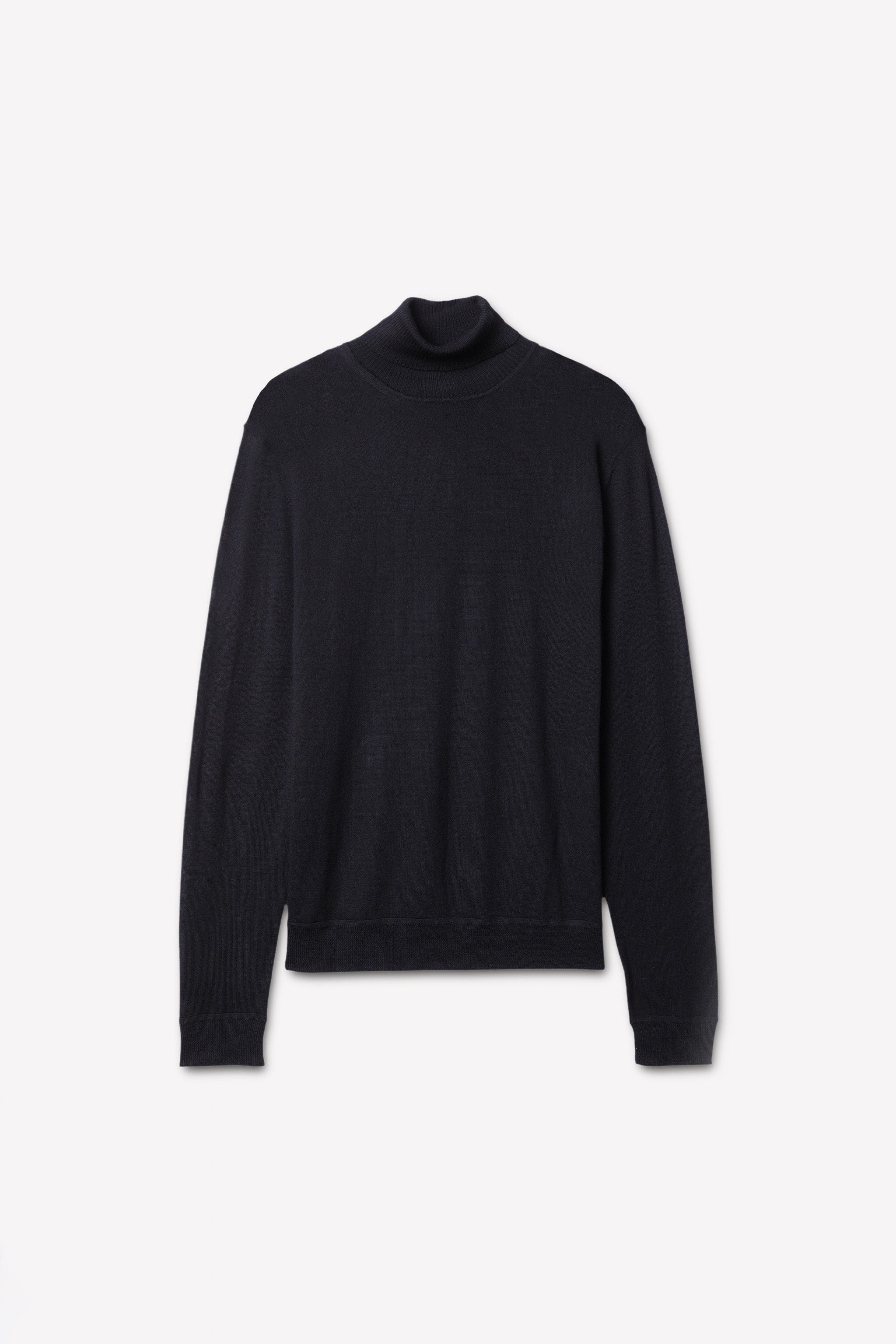 Extra Fine Merino Wool Rollkragenpullover