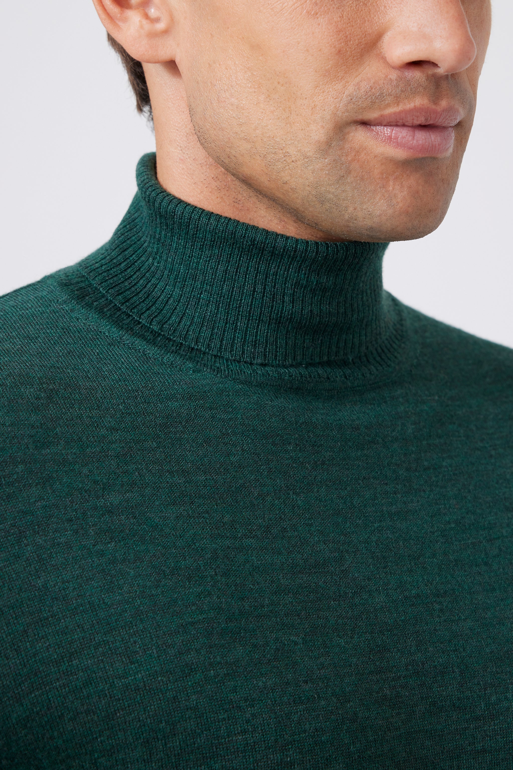 Extra Fine Merino Wool Rollkragenpullover