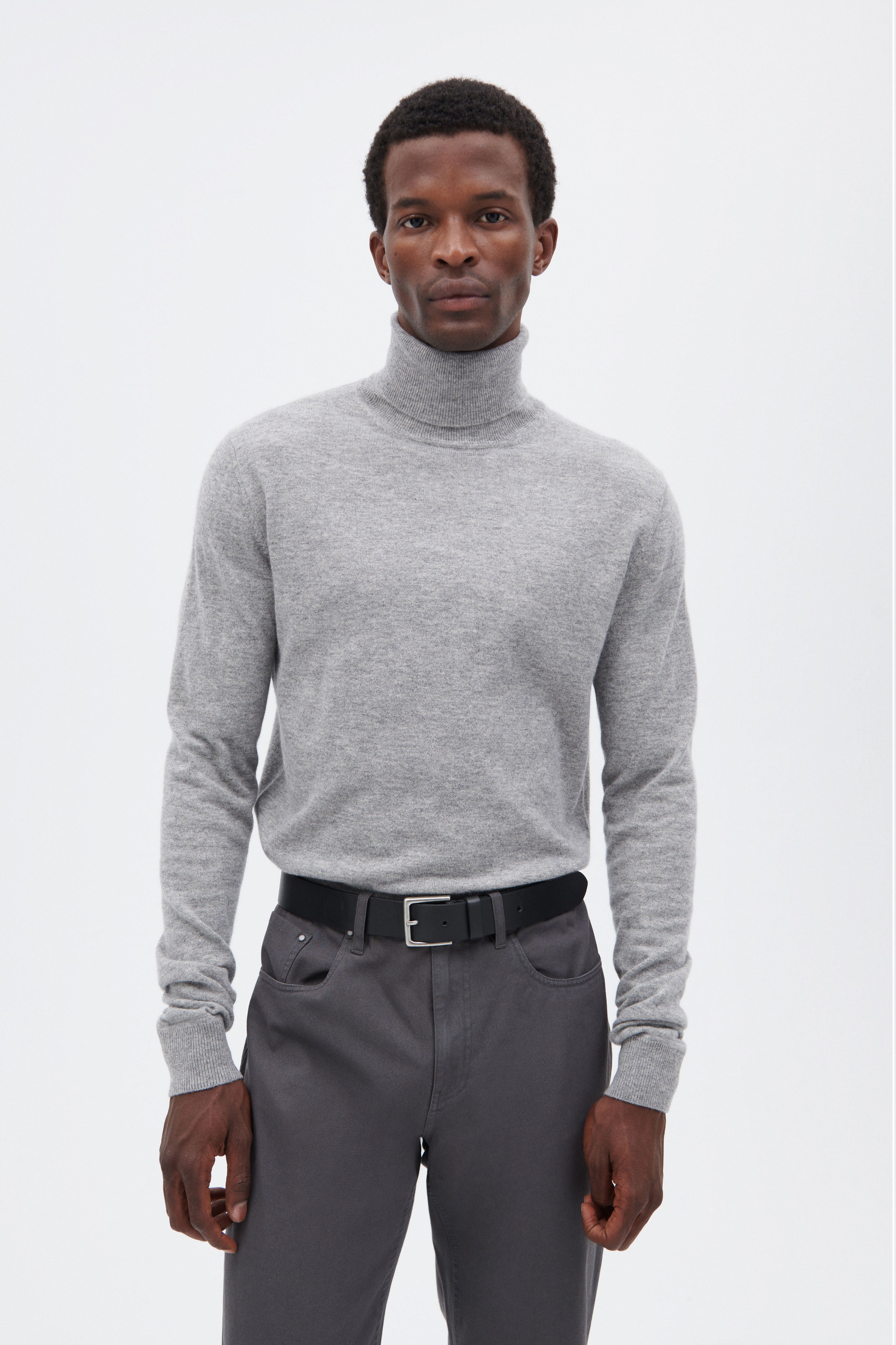 Extra Fine Merino Wool Turtleneck Sweater