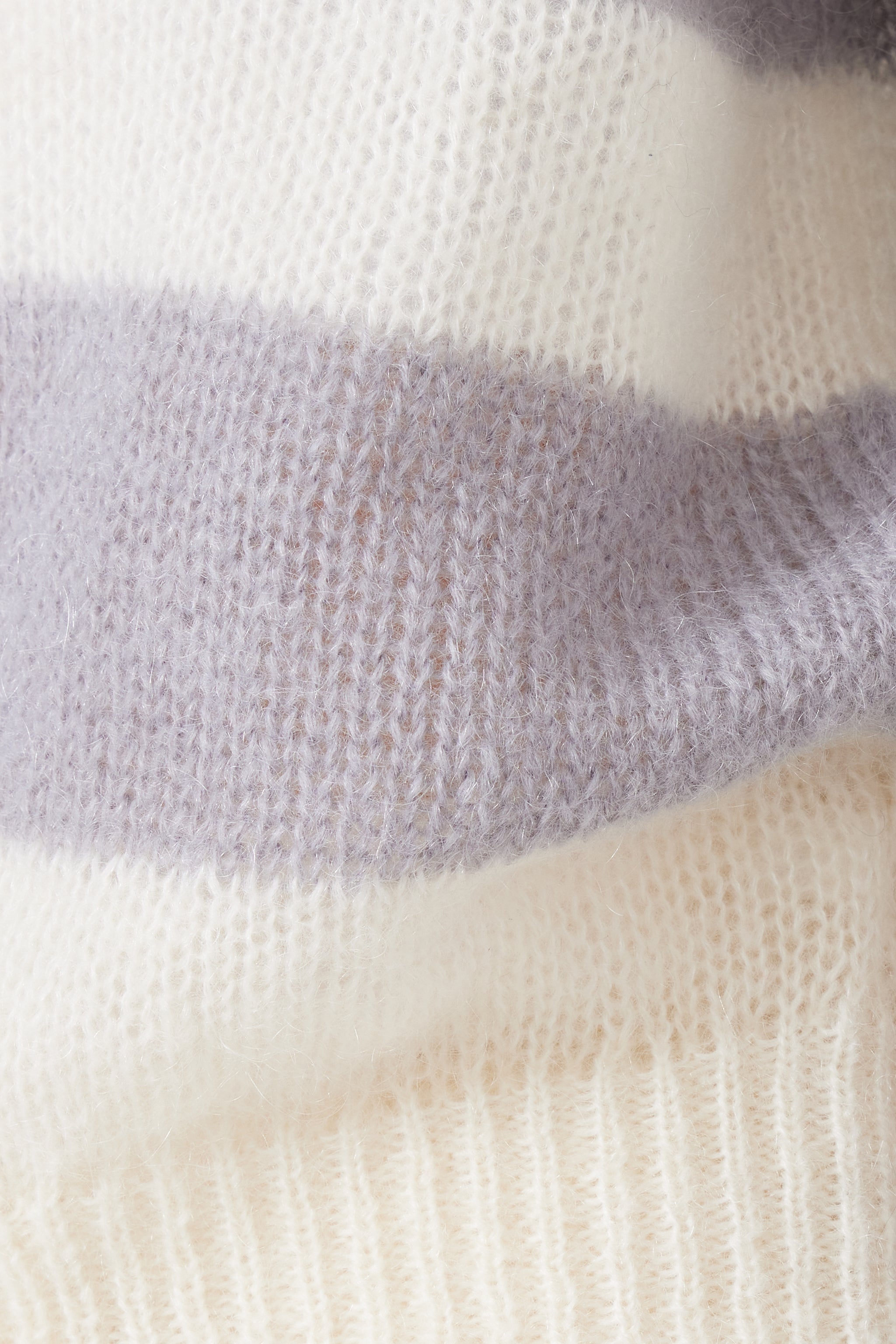 Soft Mohair – Block Stripped Sweater