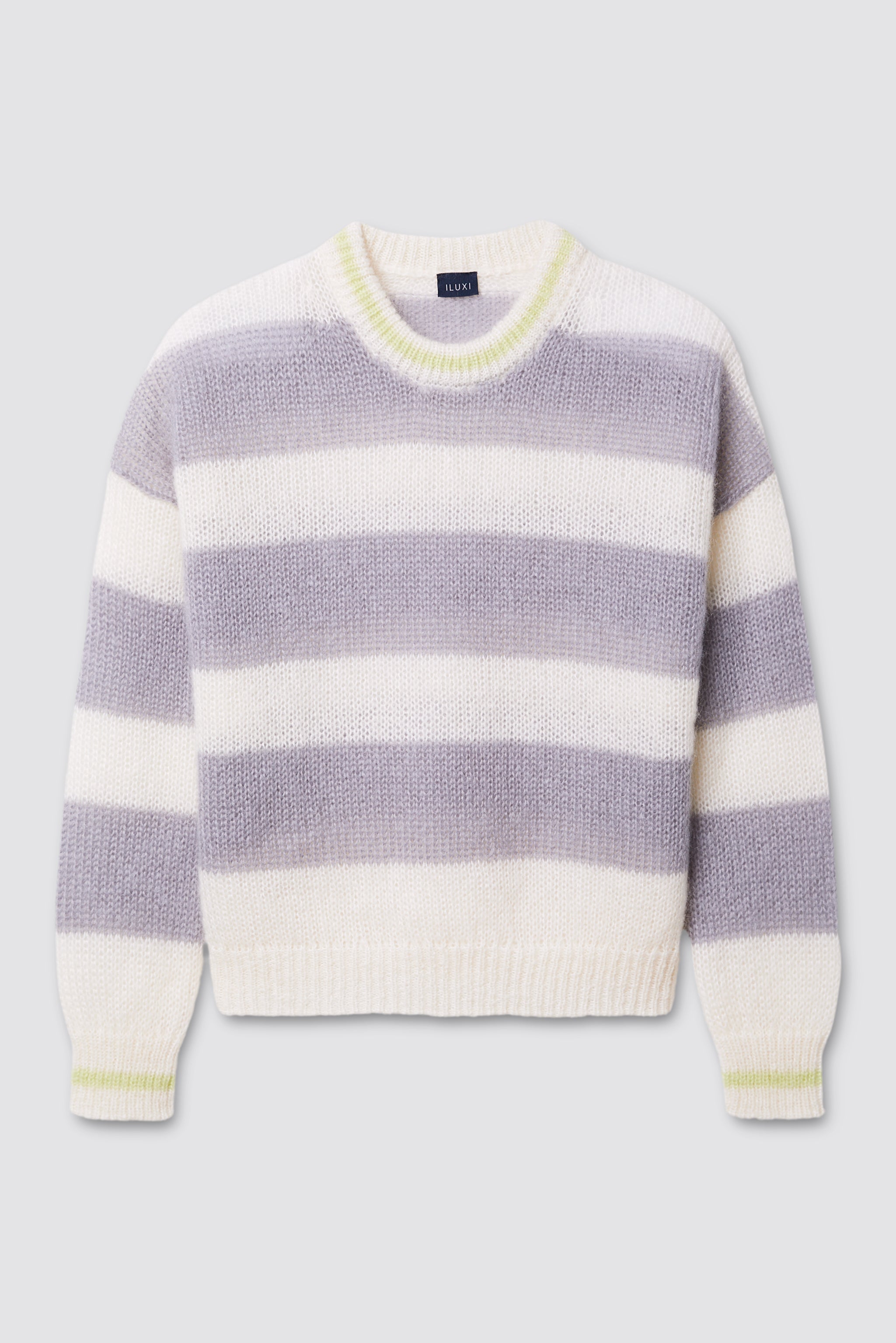 Soft Mohair – Block Stripped Sweater