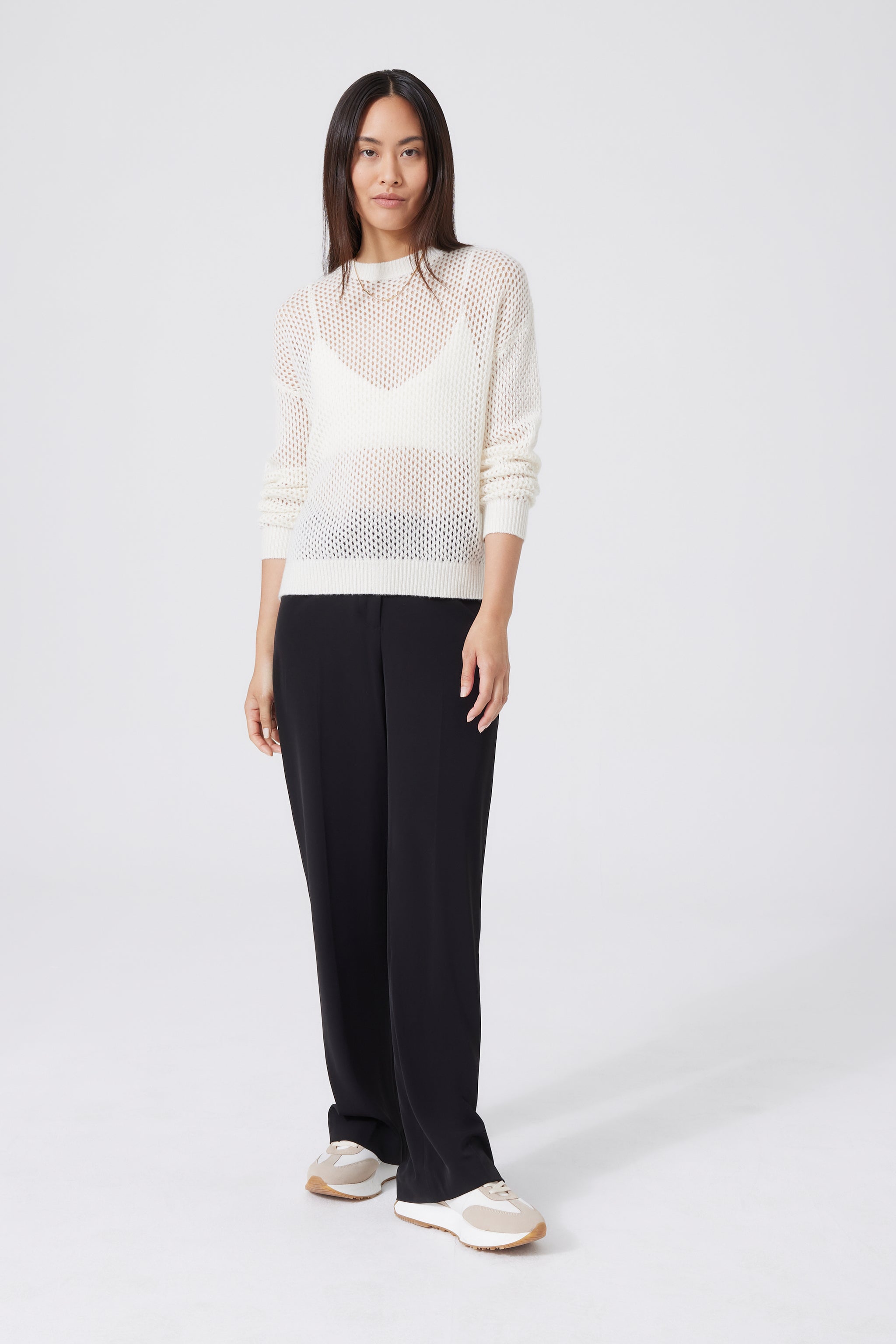 Cashmere Round Neck Sweater