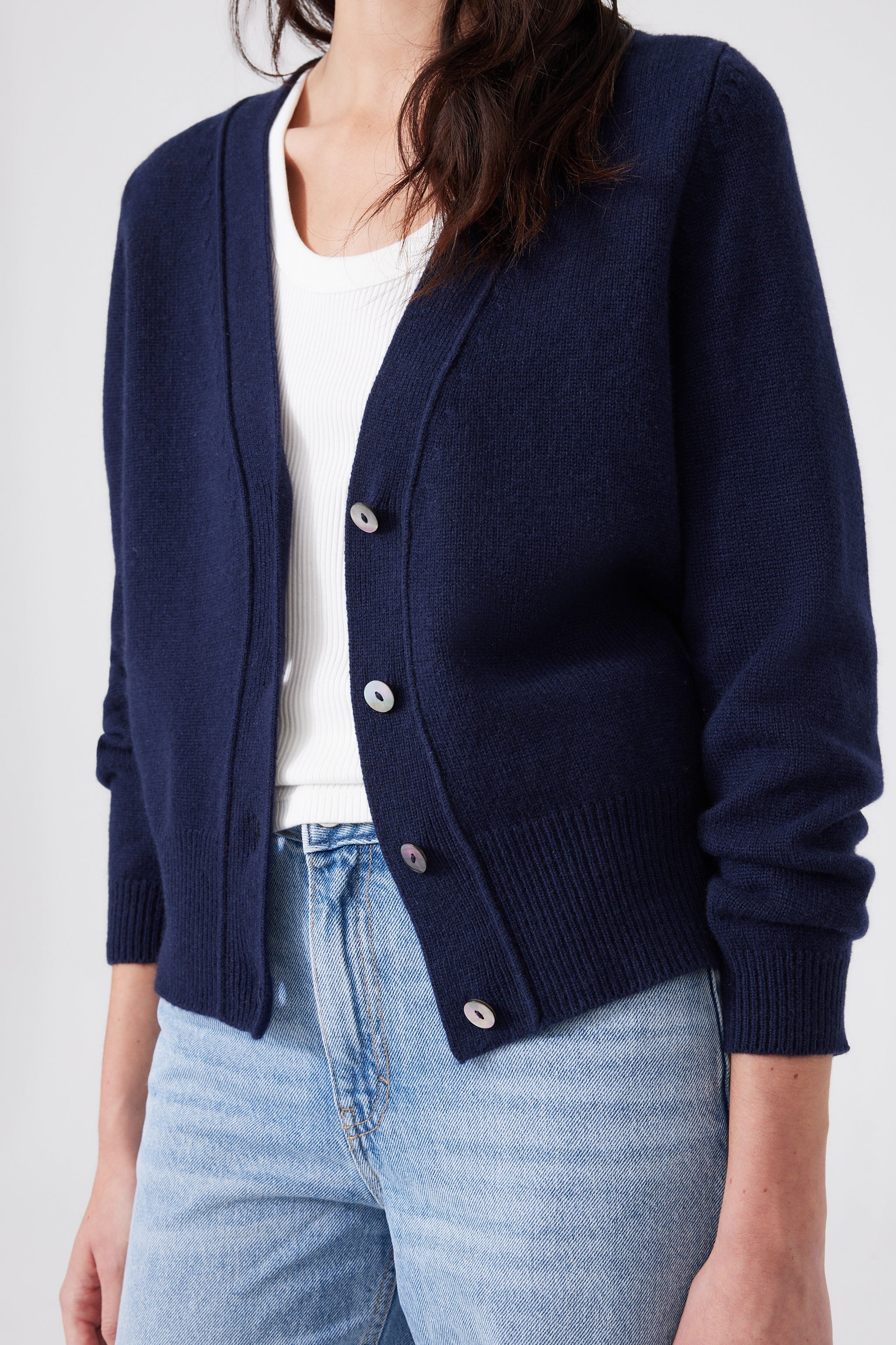 Iconic Cashmere Cardigan   