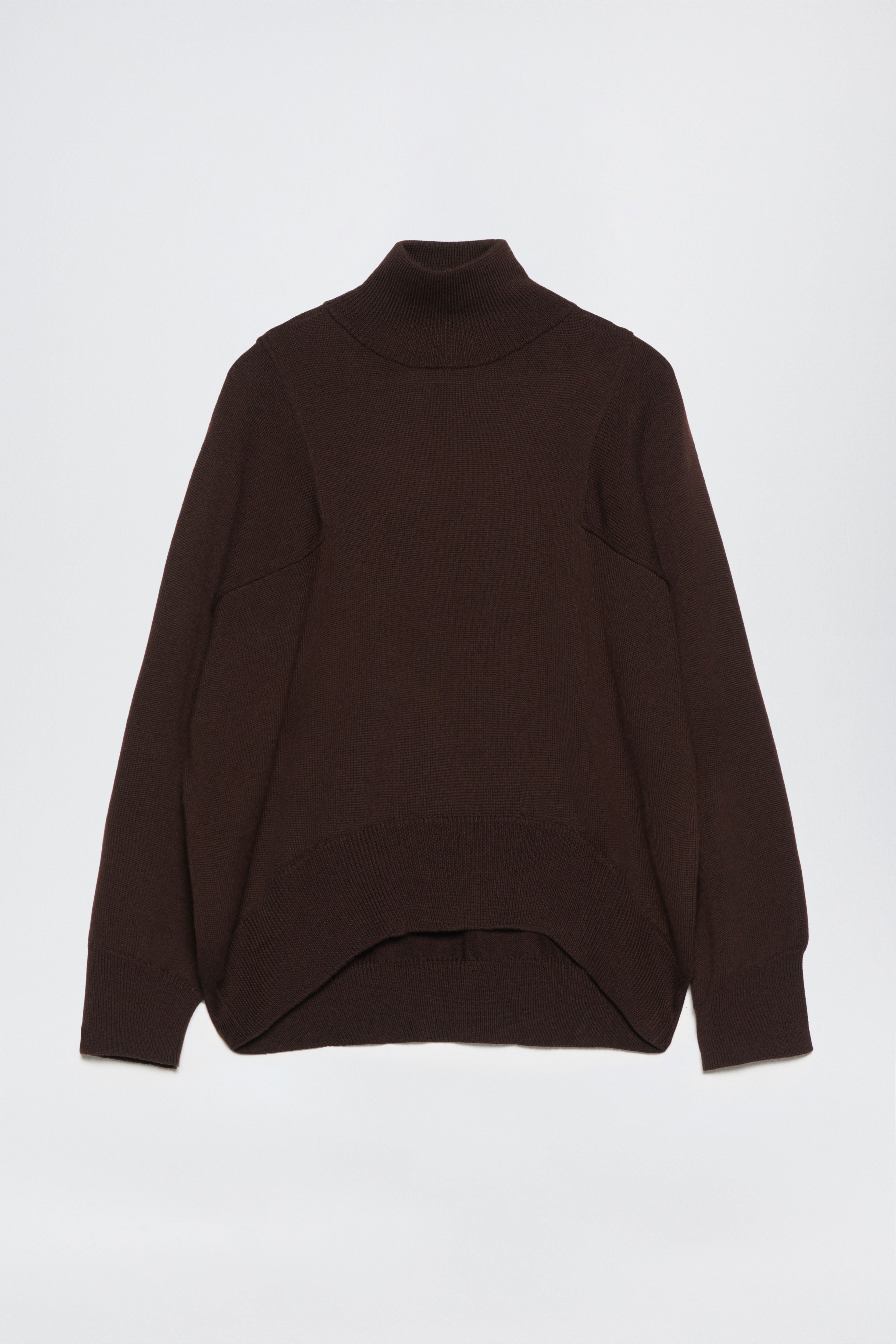 Extra Fine Merino Wool Turtleneck Pullover