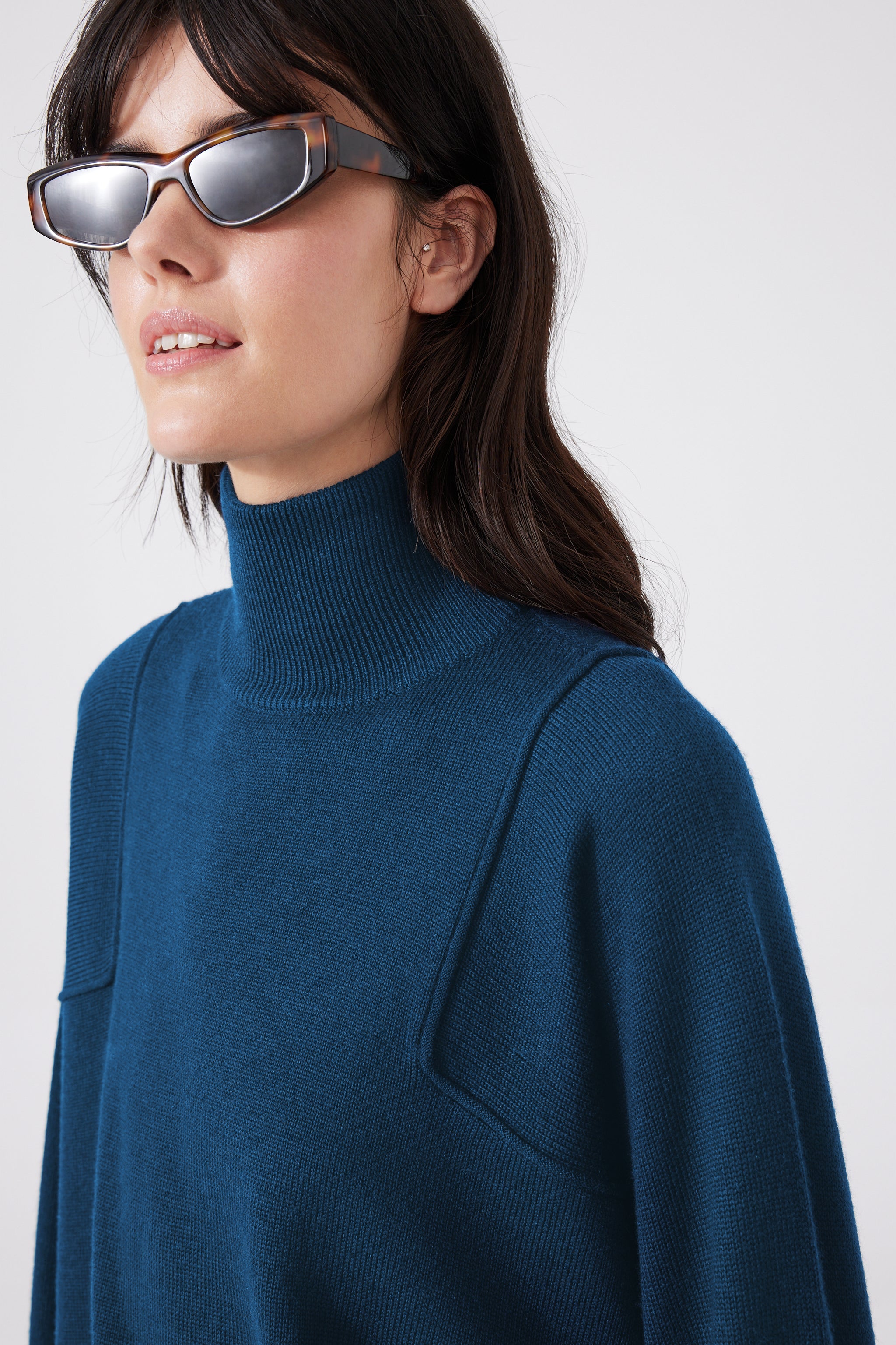 Extra Fine Merino Wool Turtleneck Pullover