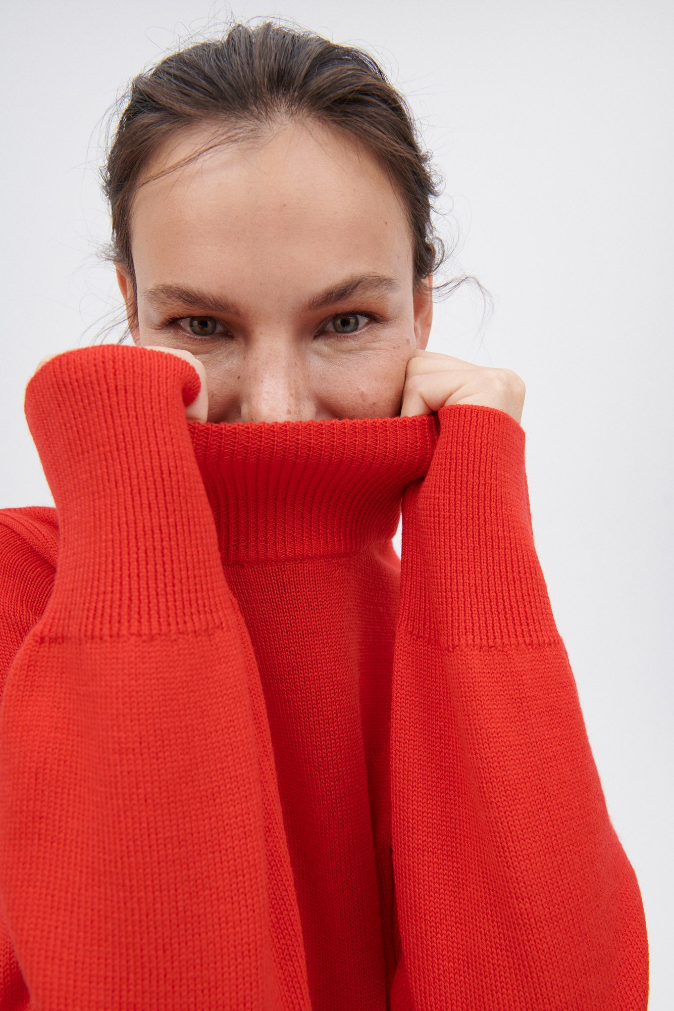 Extra Fine Merino Wool Turtleneck Pullover