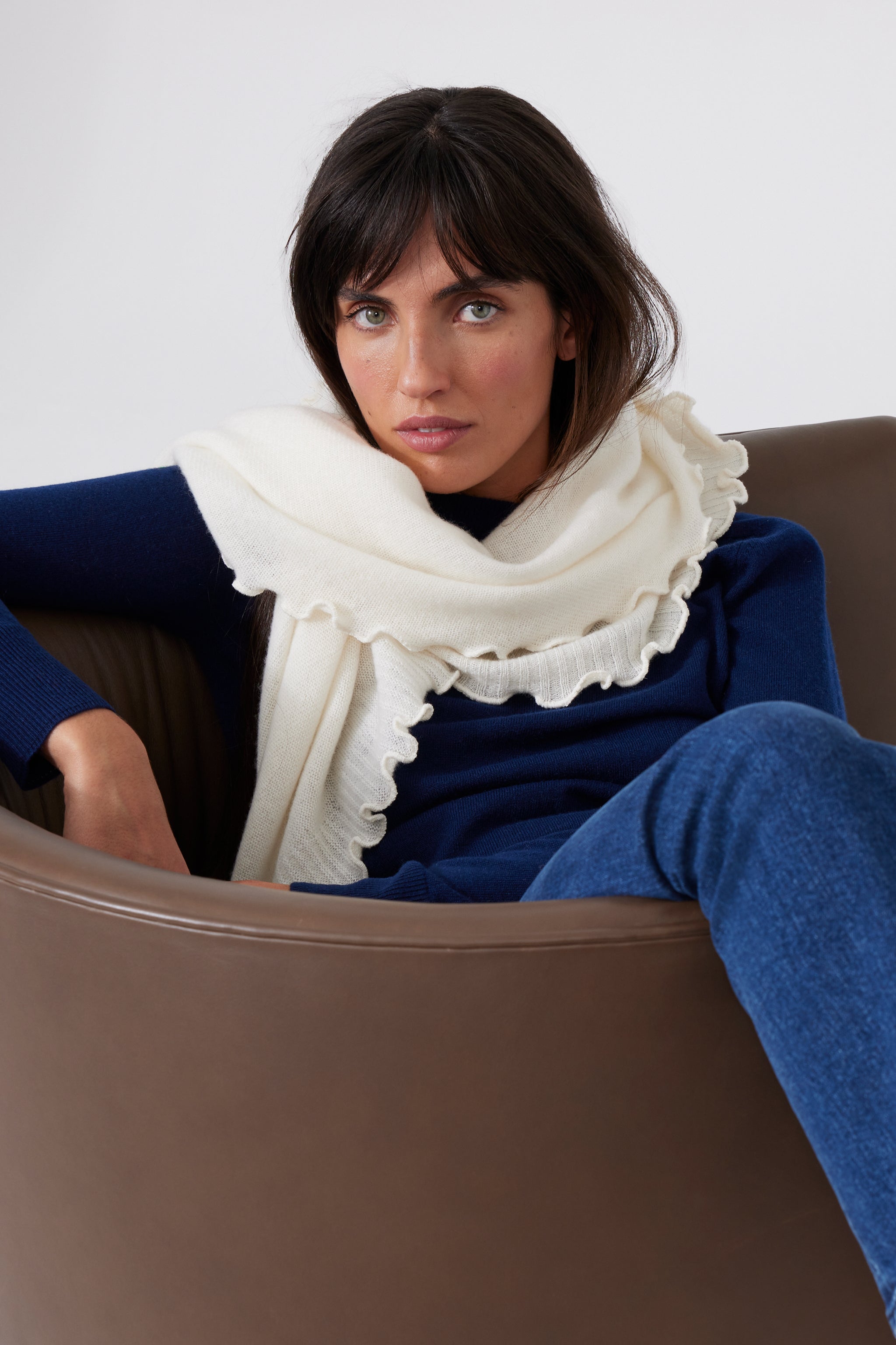 Cashmere Triangular Scarf