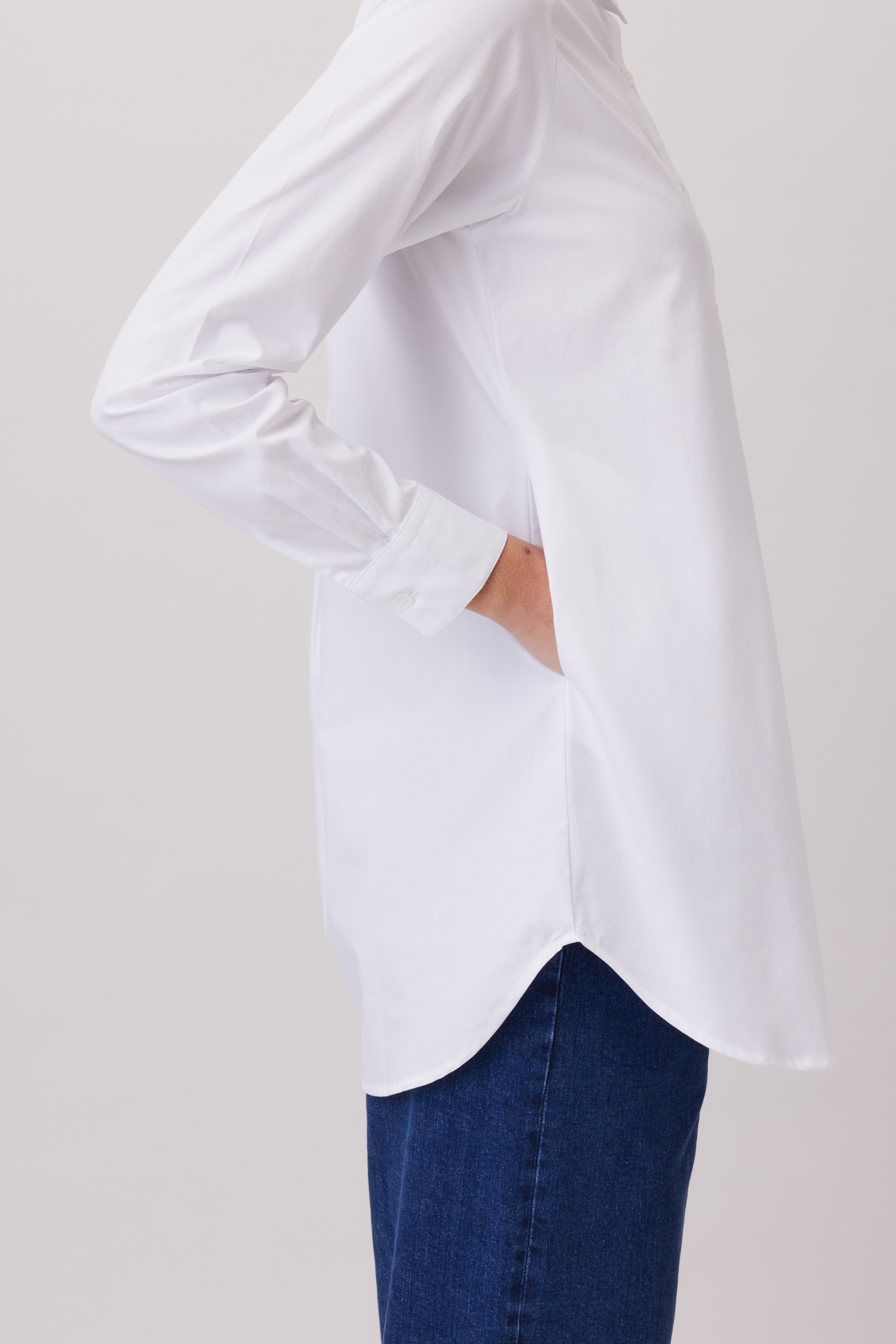 Cotton Poplin “Boyfriends-Shirt”