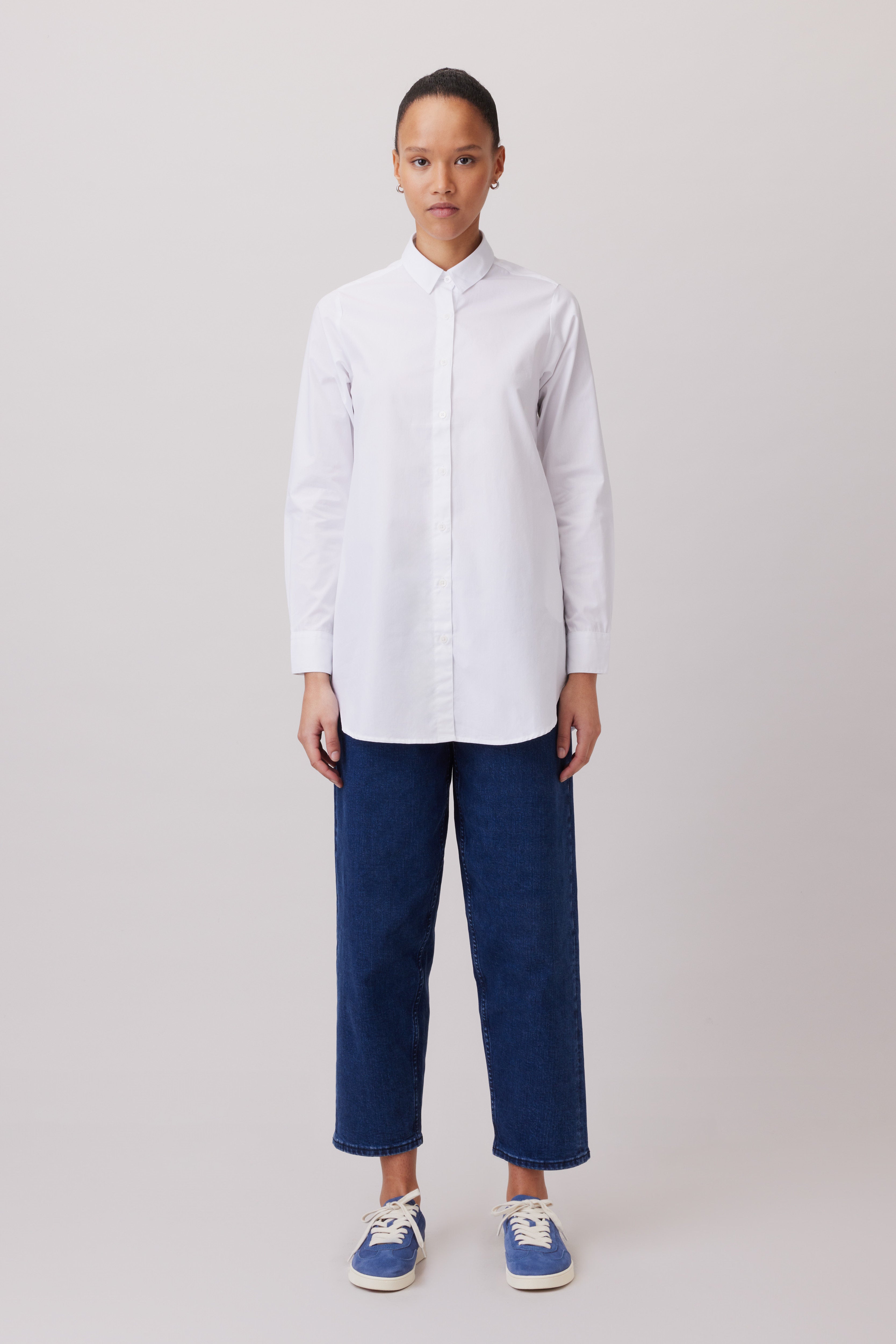 Cotton Poplin “Boyfriends-Shirt”