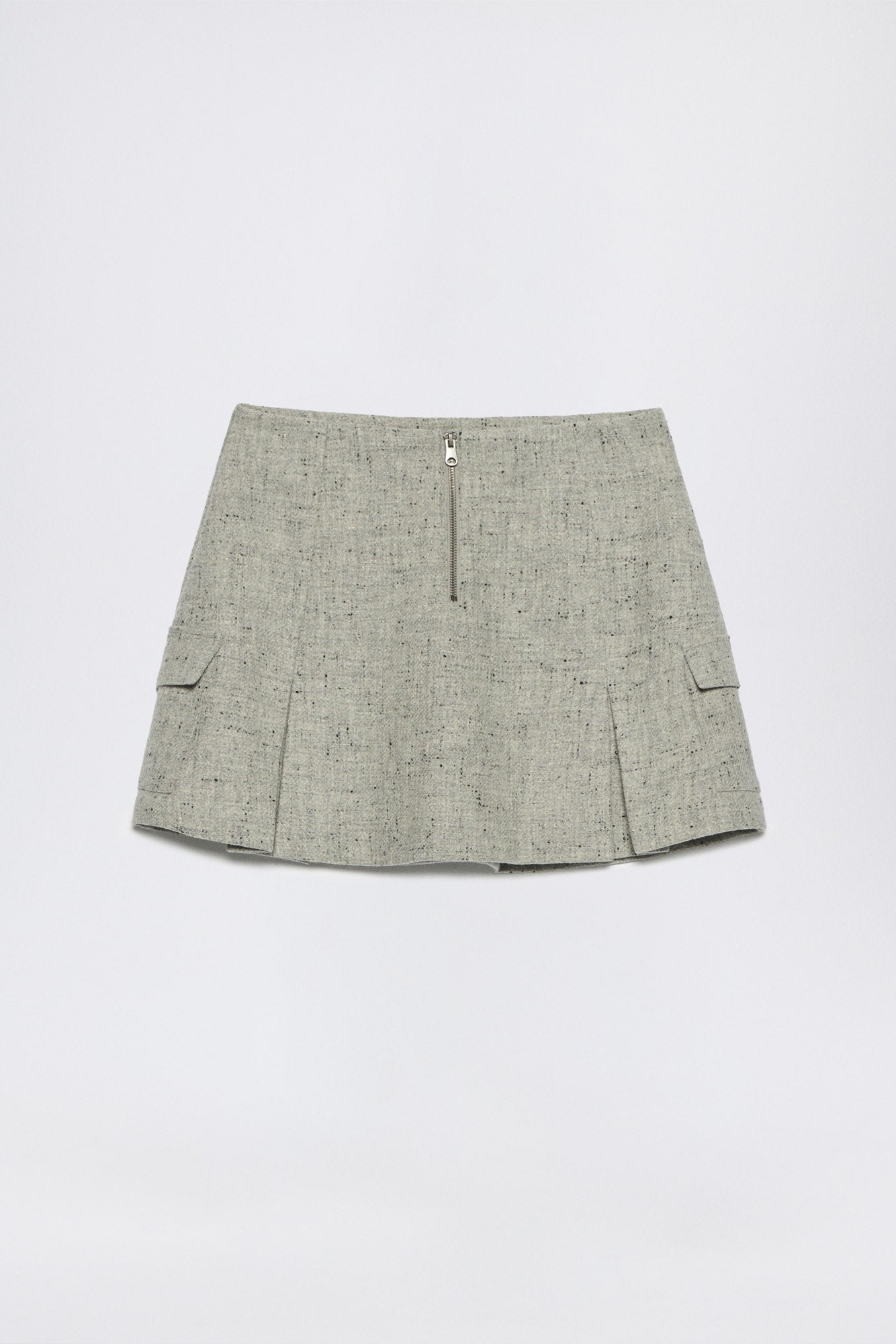 A-line Tweed Skirt