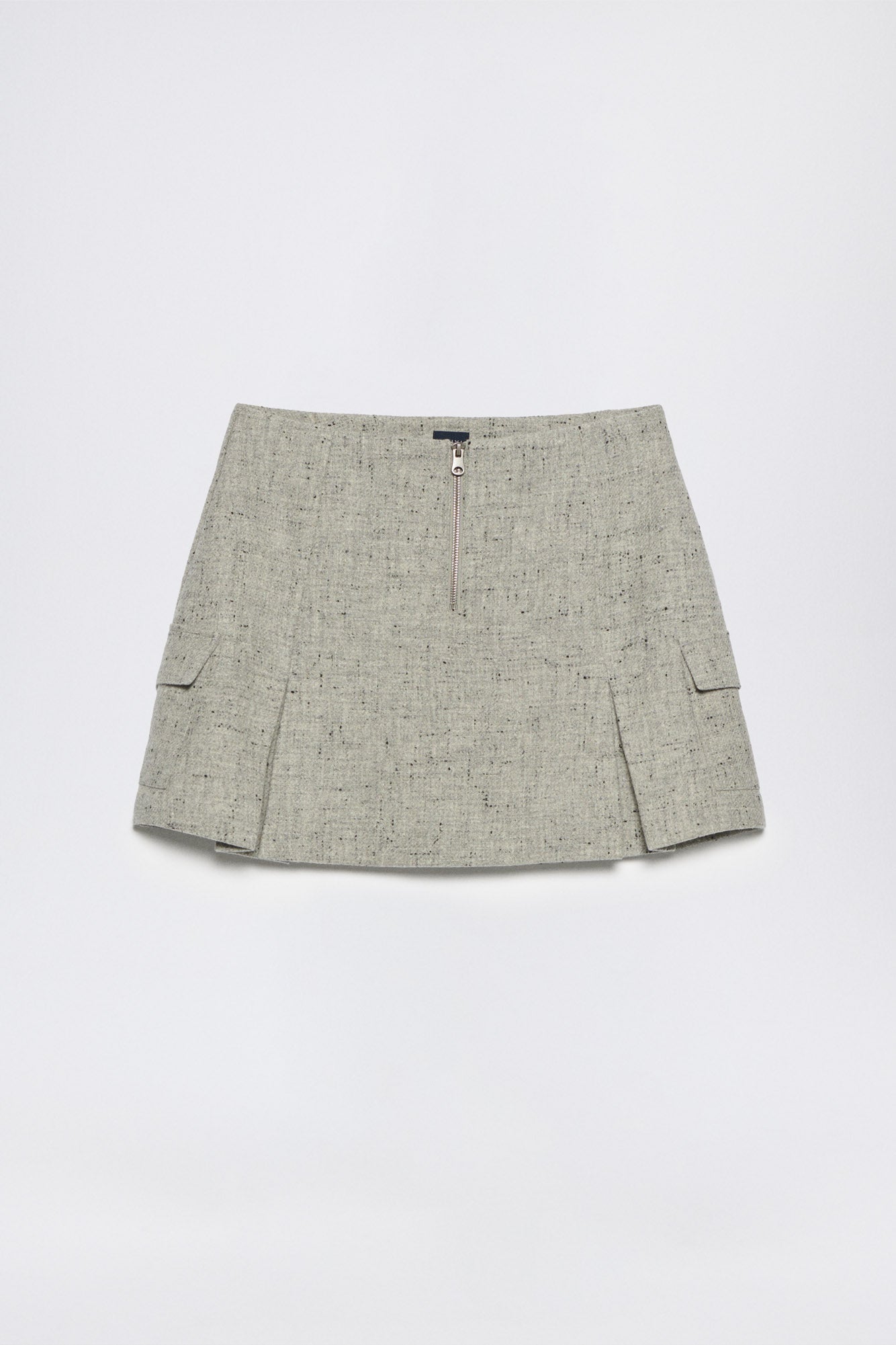 A-line Tweed Skirt