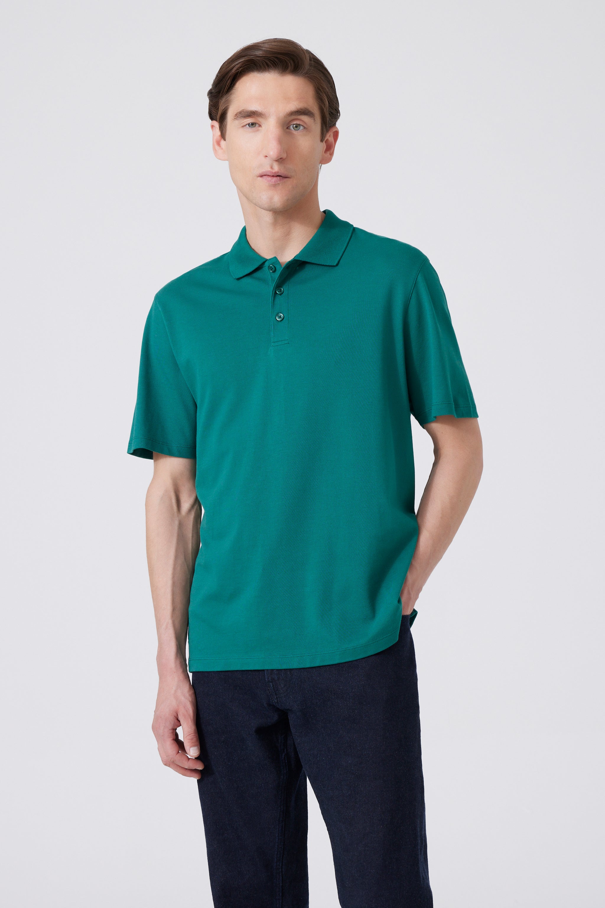 Polo-Shirt aus Piqué