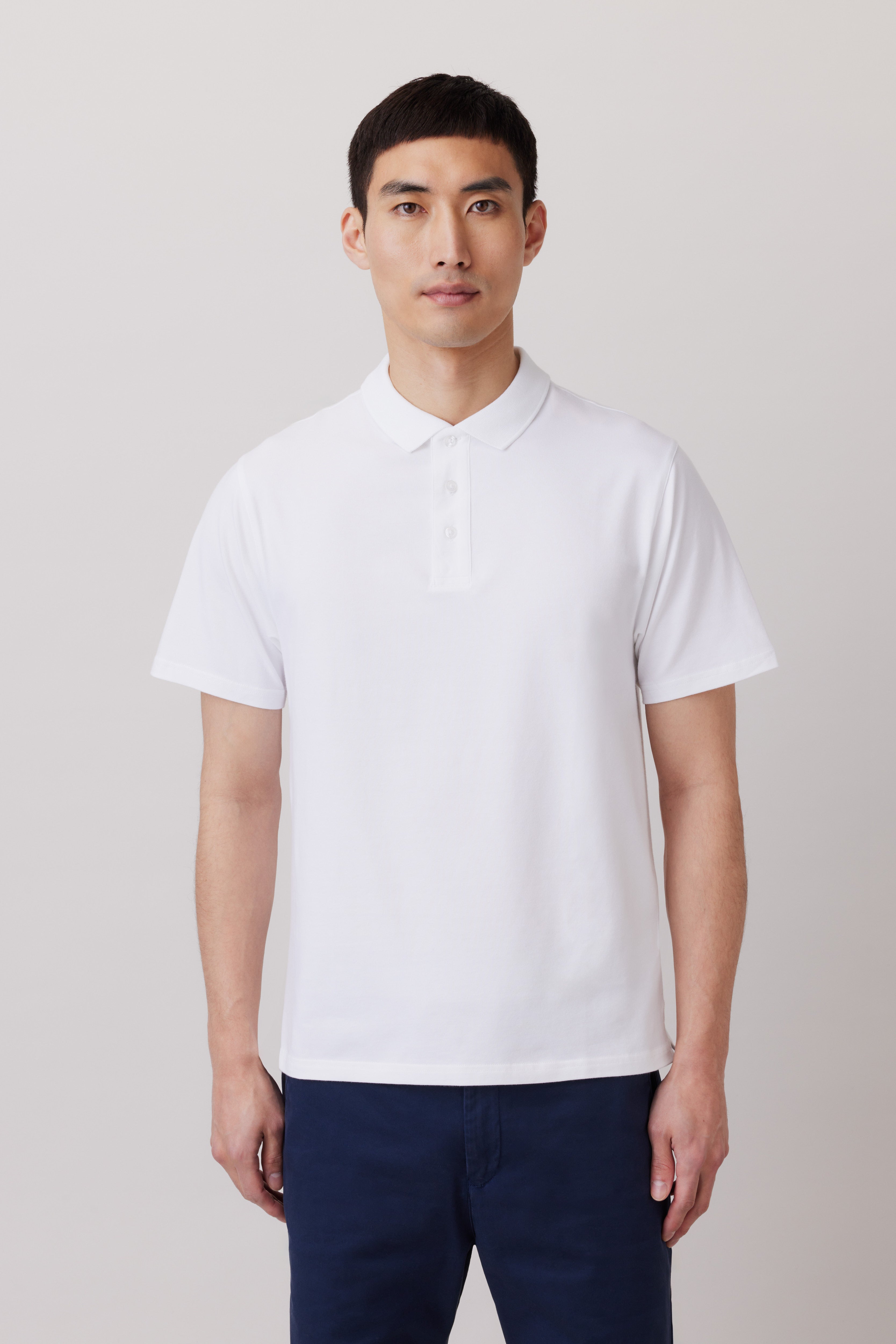 Polo-Shirt mit Pima-Baumwolle