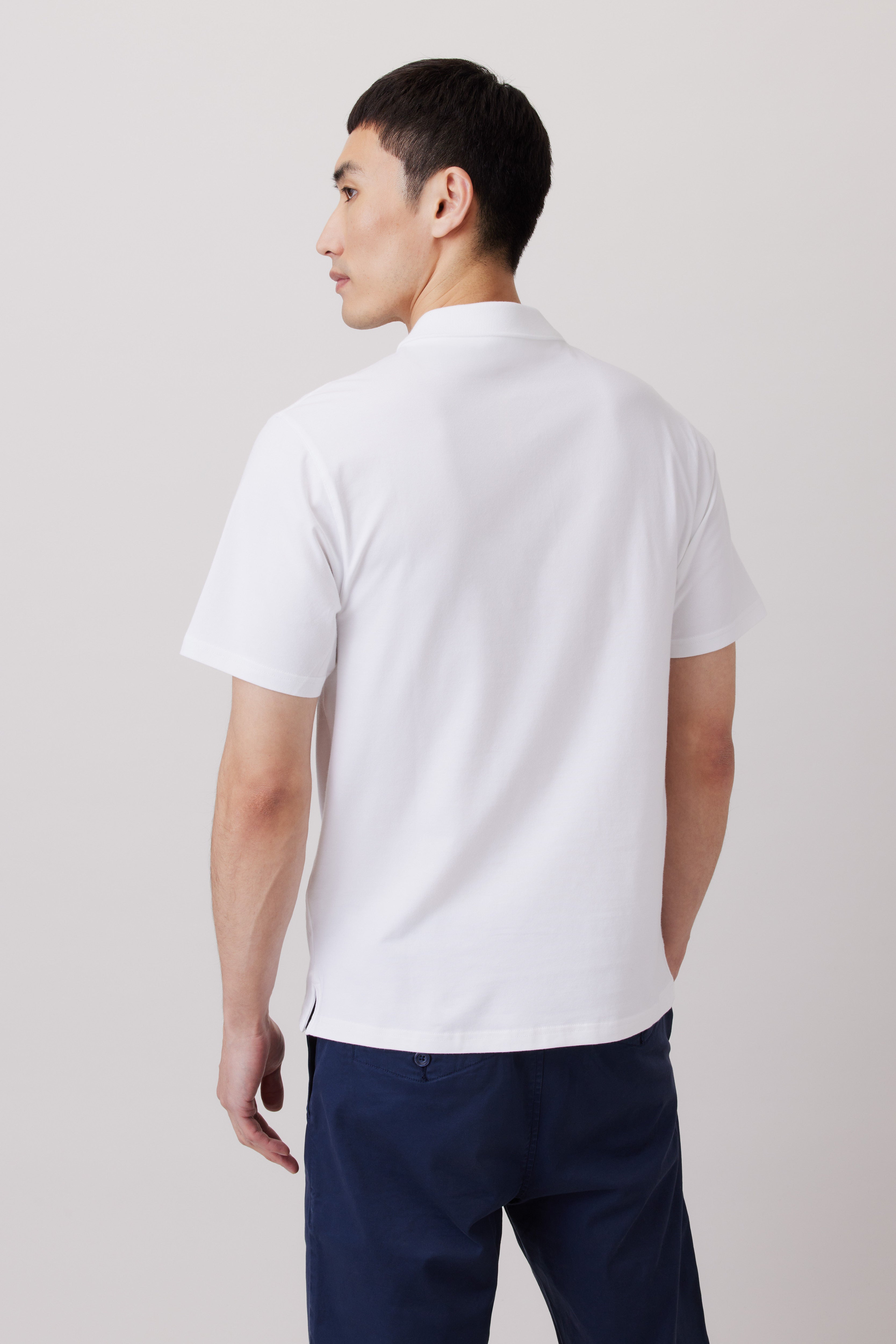 Polo-Shirt mit Pima-Baumwolle