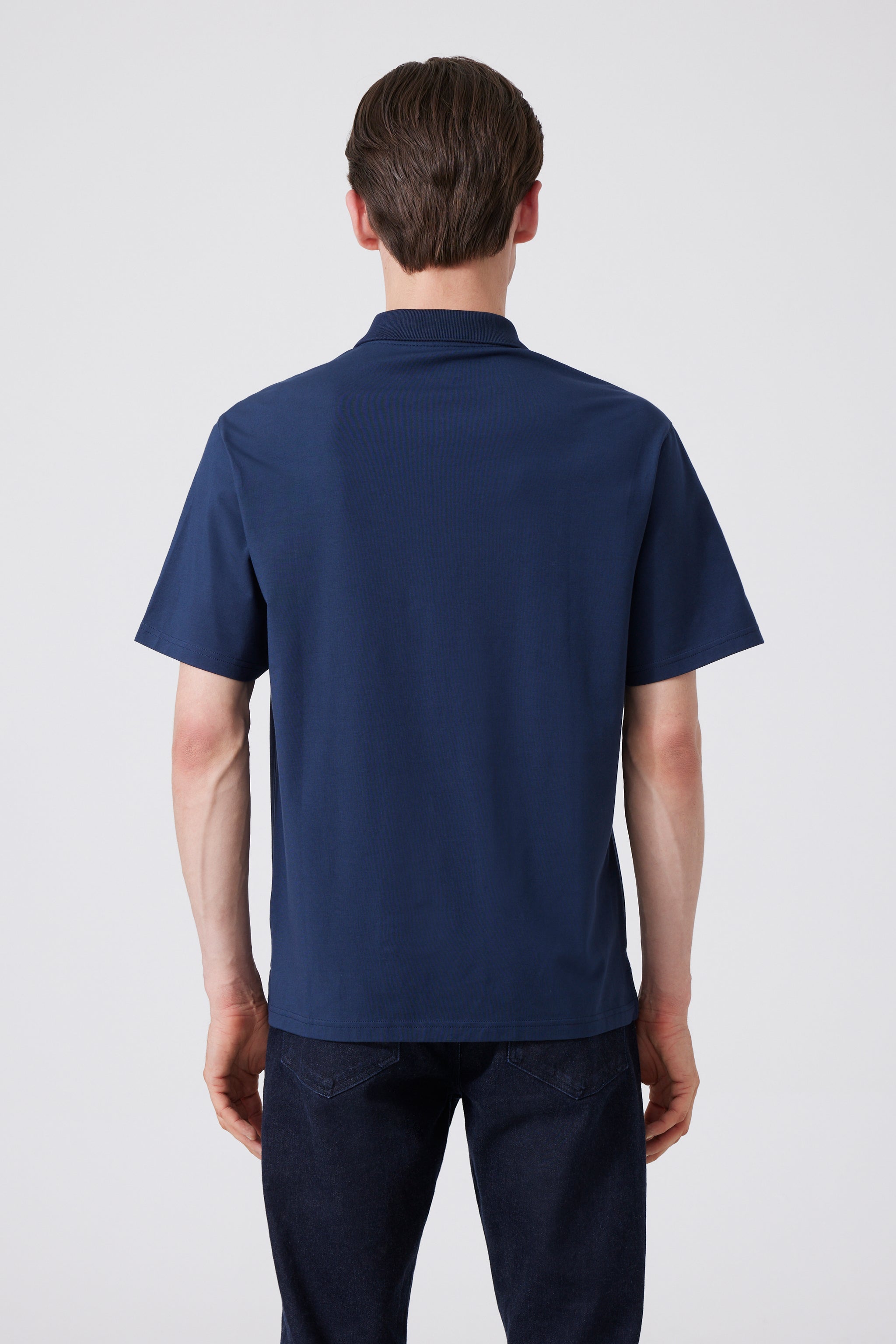 Polo-Shirt mit Pima-Baumwolle