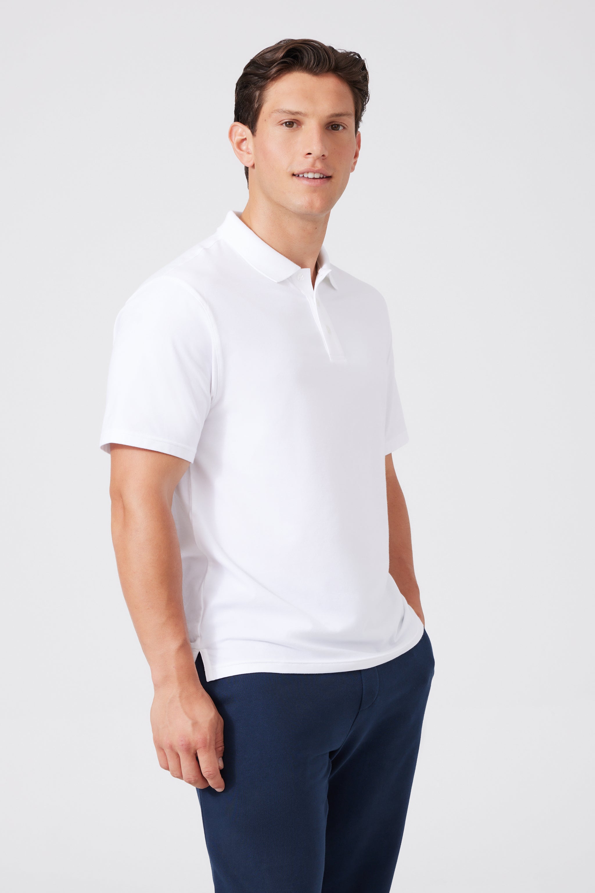 Polo-Shirt mit Pima-Baumwolle