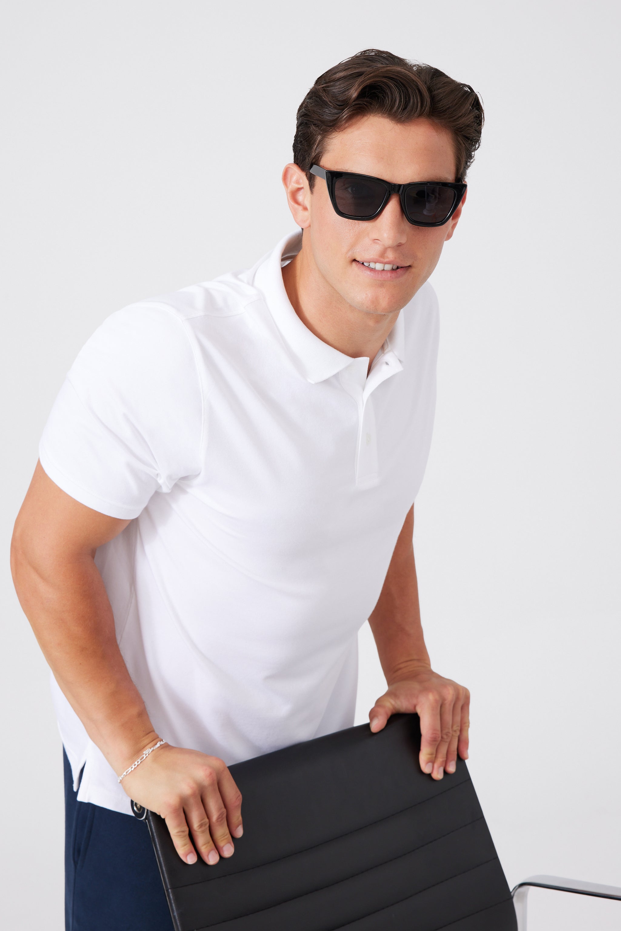 Polo-Shirt mit Pima-Baumwolle