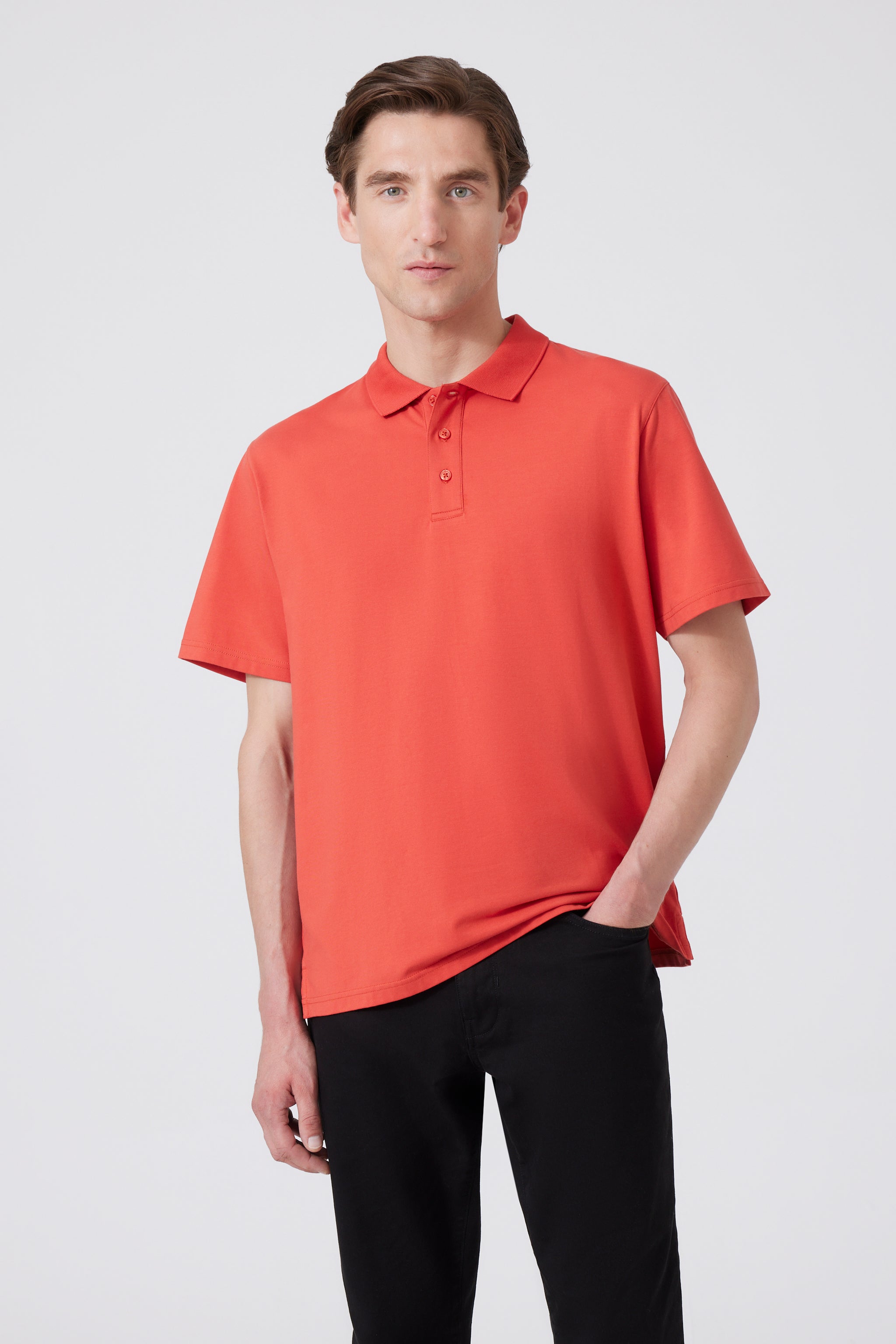 Polo-Shirt mit Pima-Baumwolle