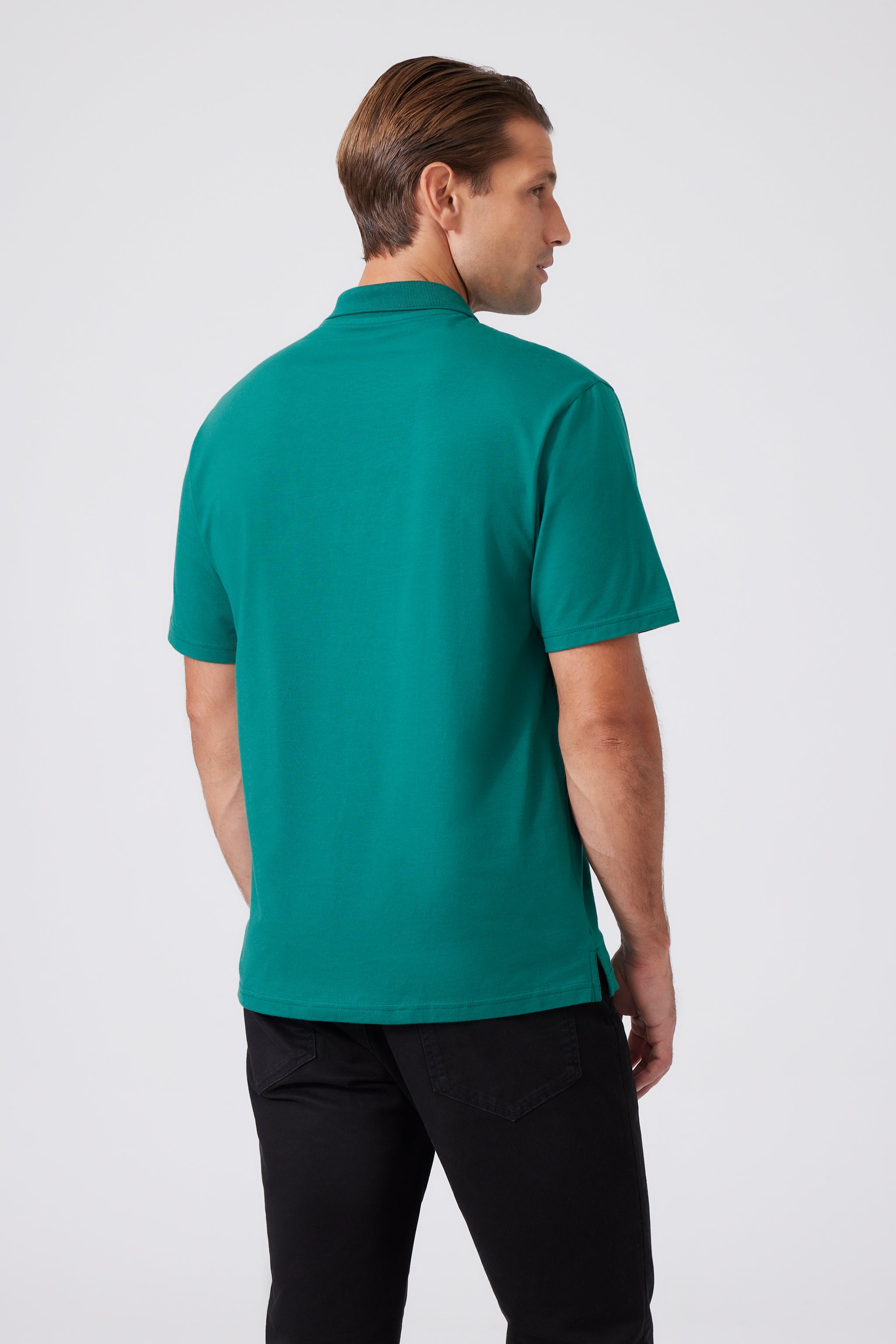 Polo-Shirt mit Pima-Baumwolle