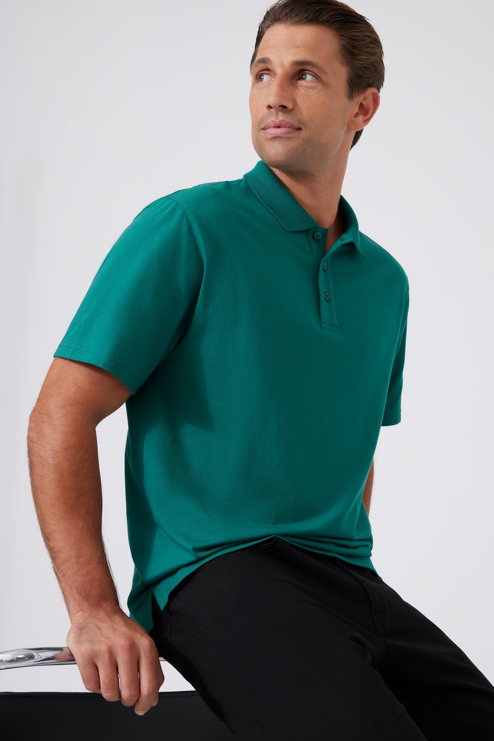 Polo-Shirt mit Pima-Baumwolle