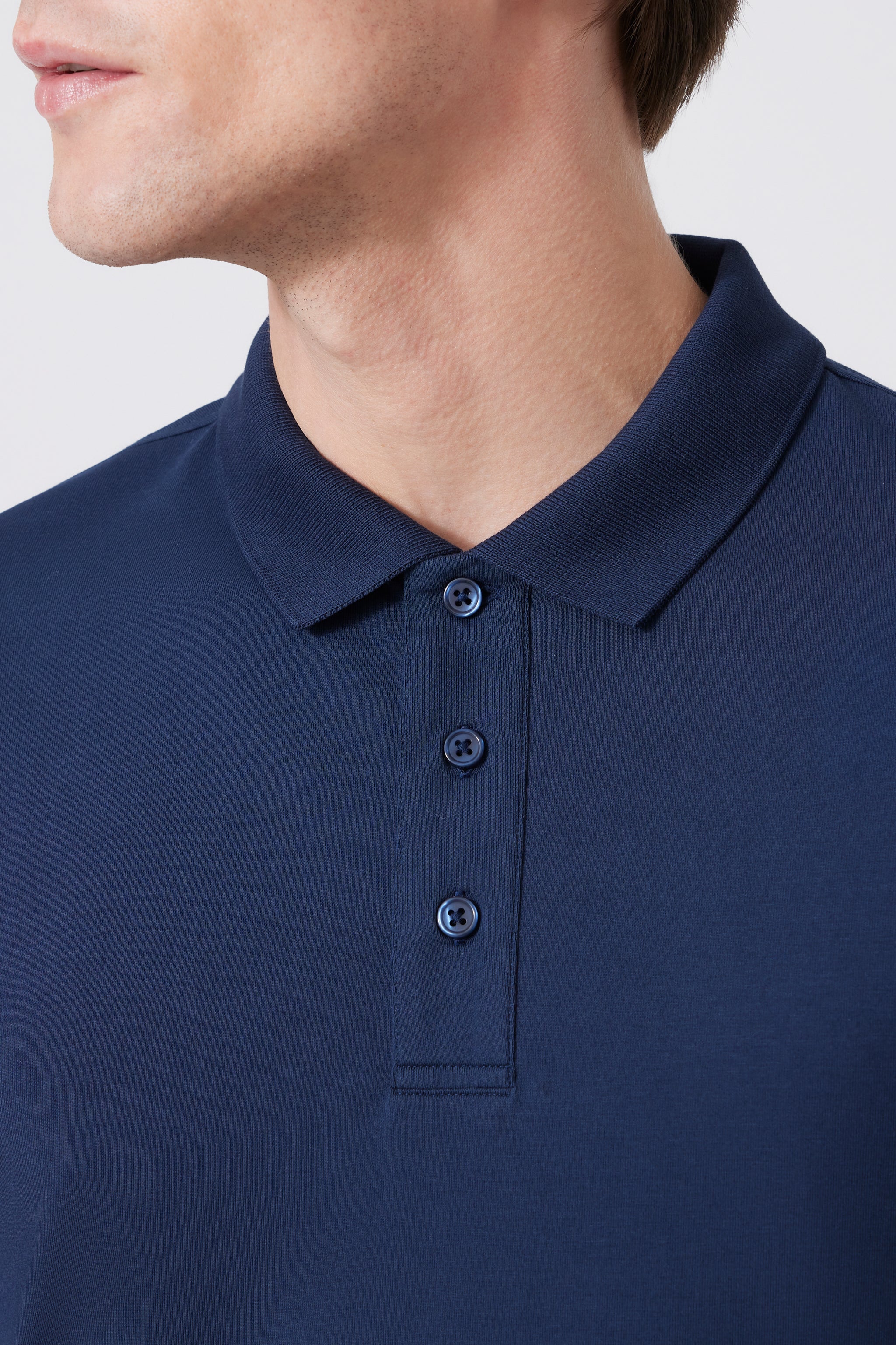 Polo-Shirt mit Pima-Baumwolle