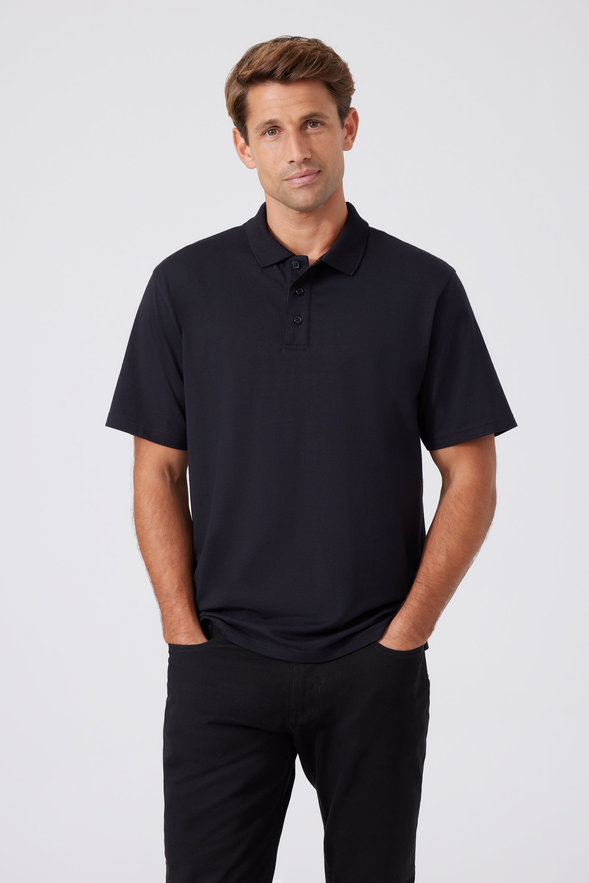 Polo-Shirt mit Pima-Baumwolle