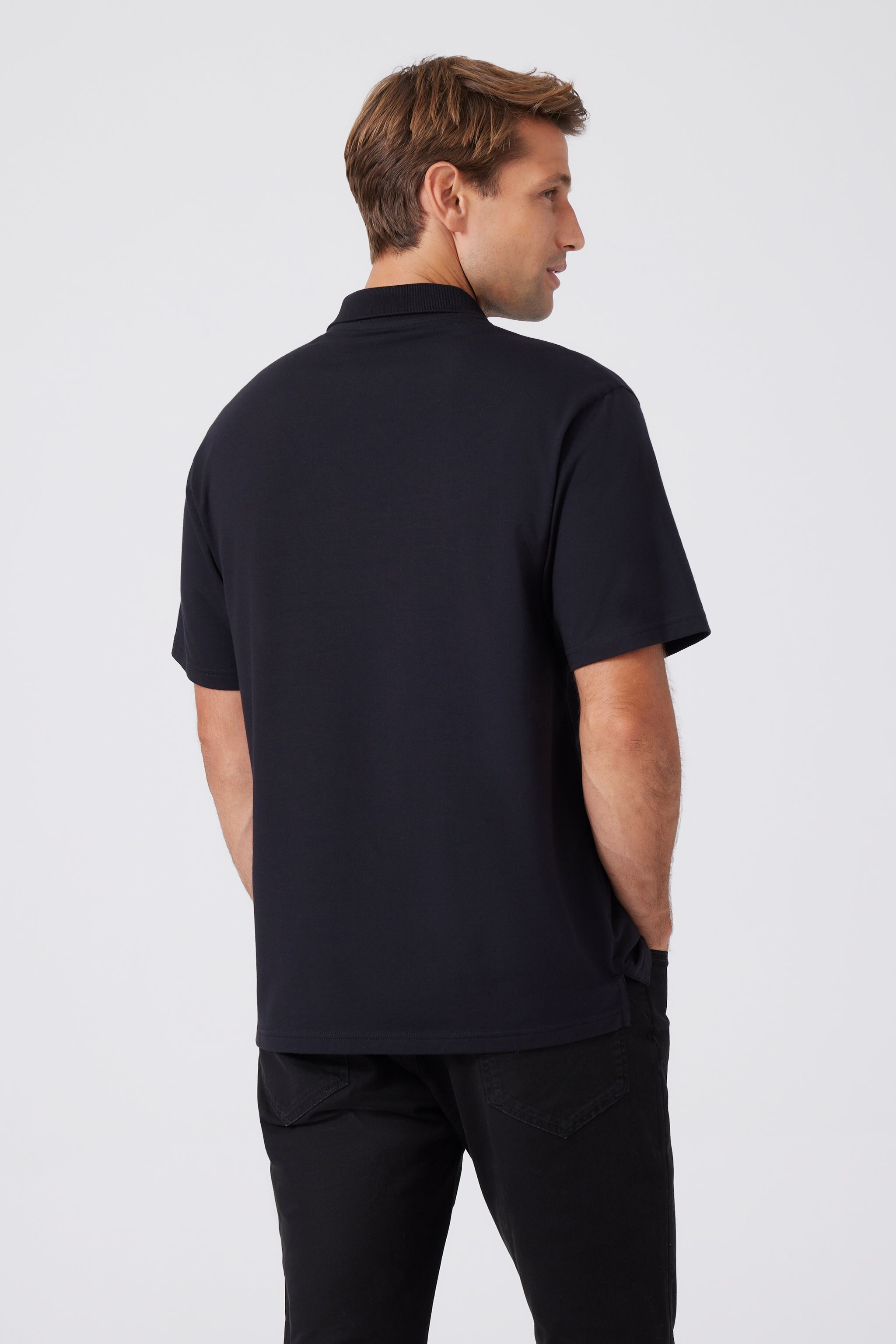 Polo-Shirt mit Pima-Baumwolle