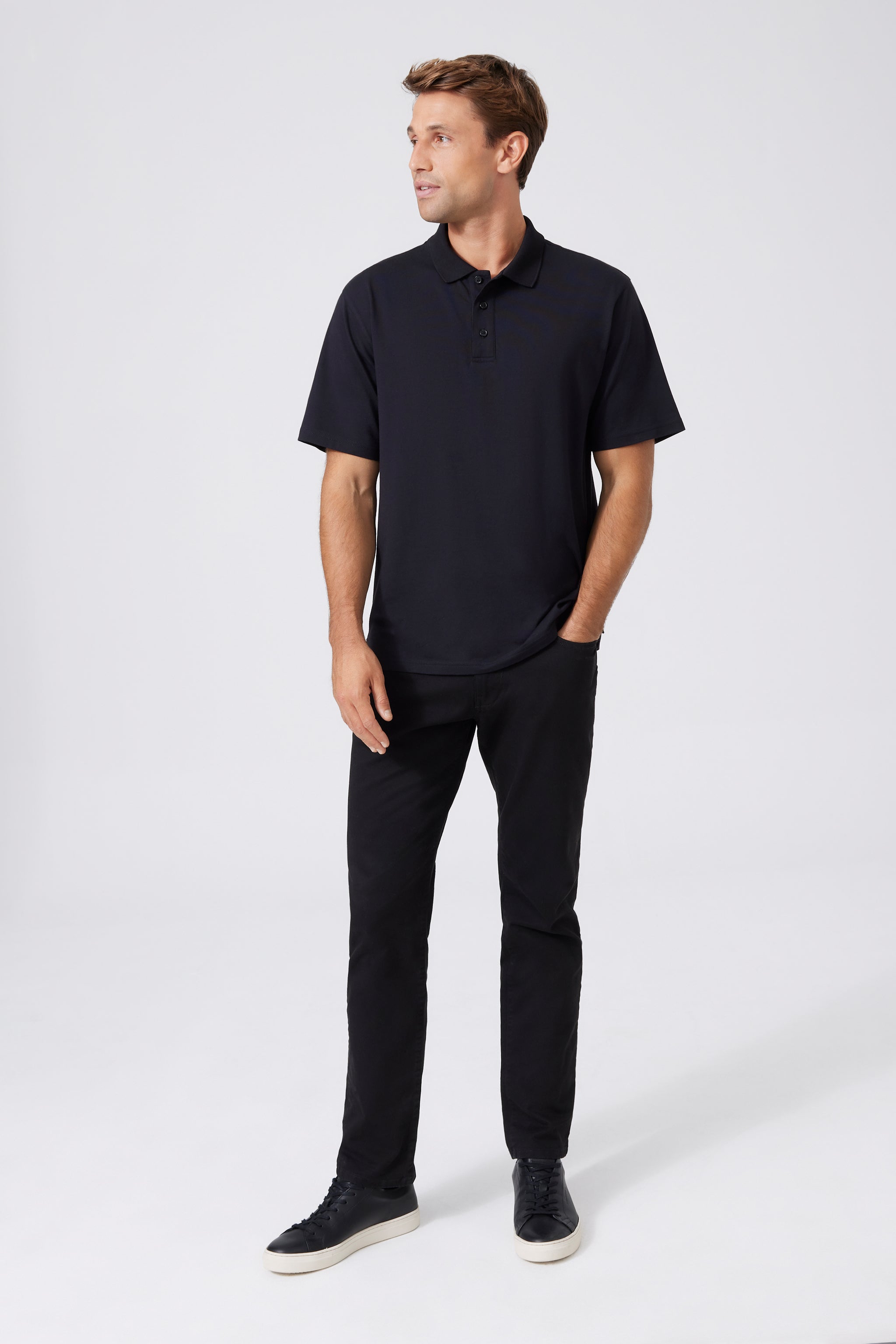 Polo-Shirt mit Pima-Baumwolle