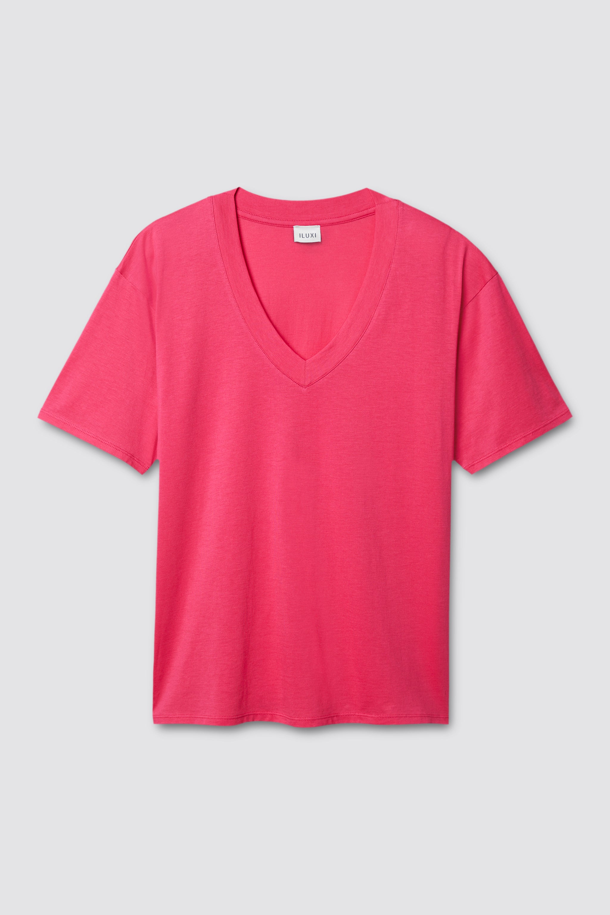 Pima Cotton V-neck T-Shirt 